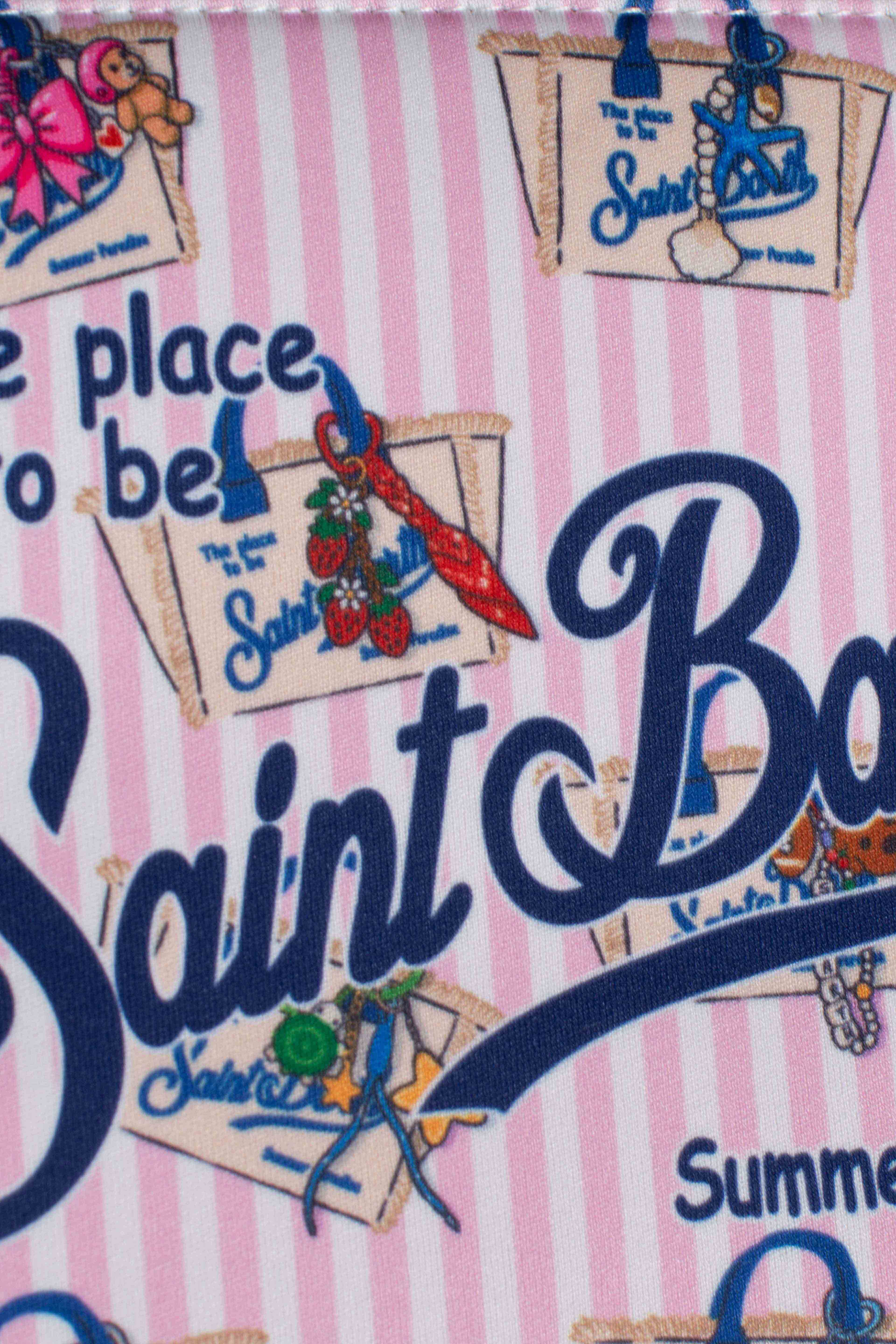 Pochette Aline in scuba stampa colette charms