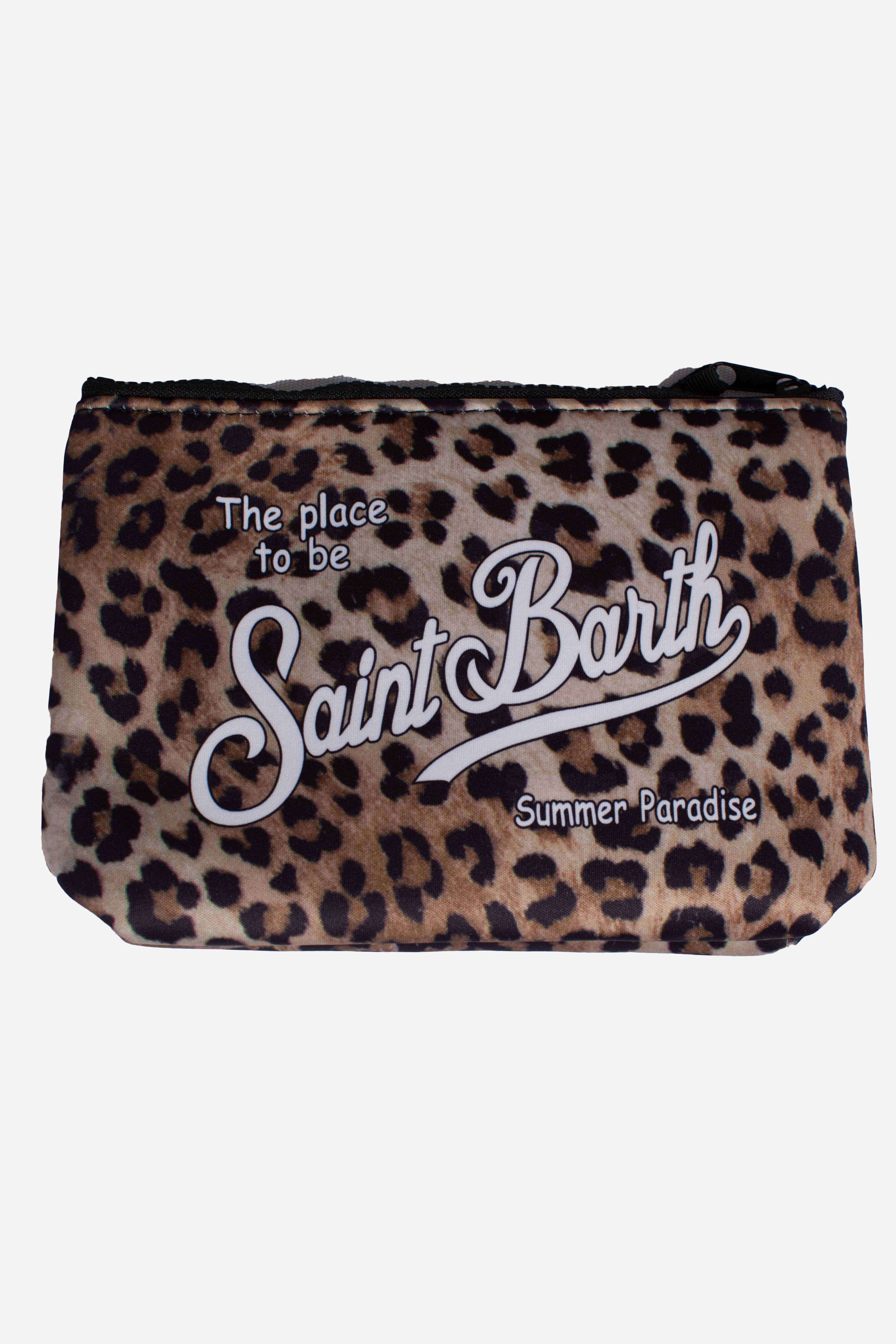Pochette Aline in scuba stampa classic leo