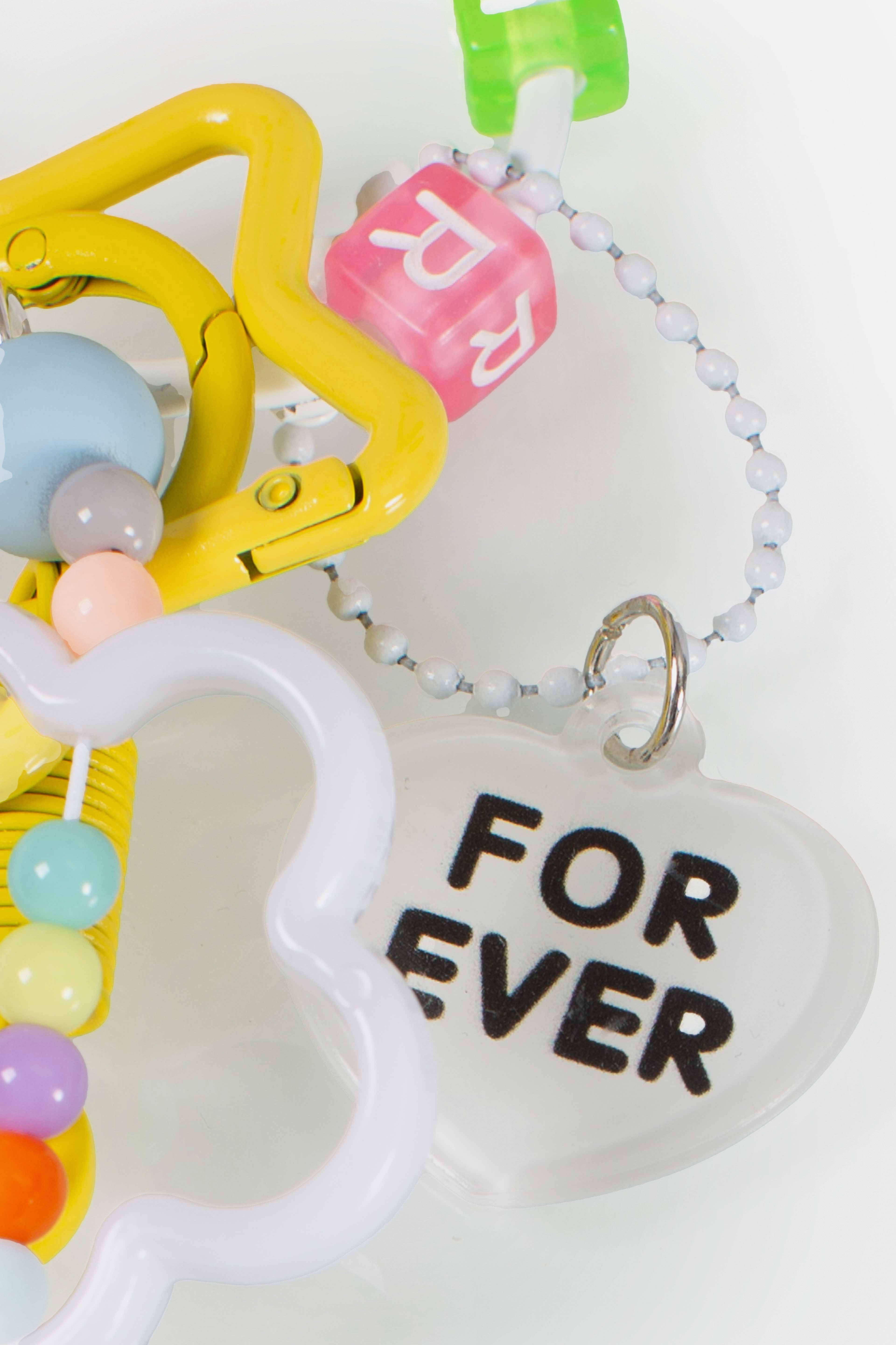 Funny charm da borsa con margherita crochet
