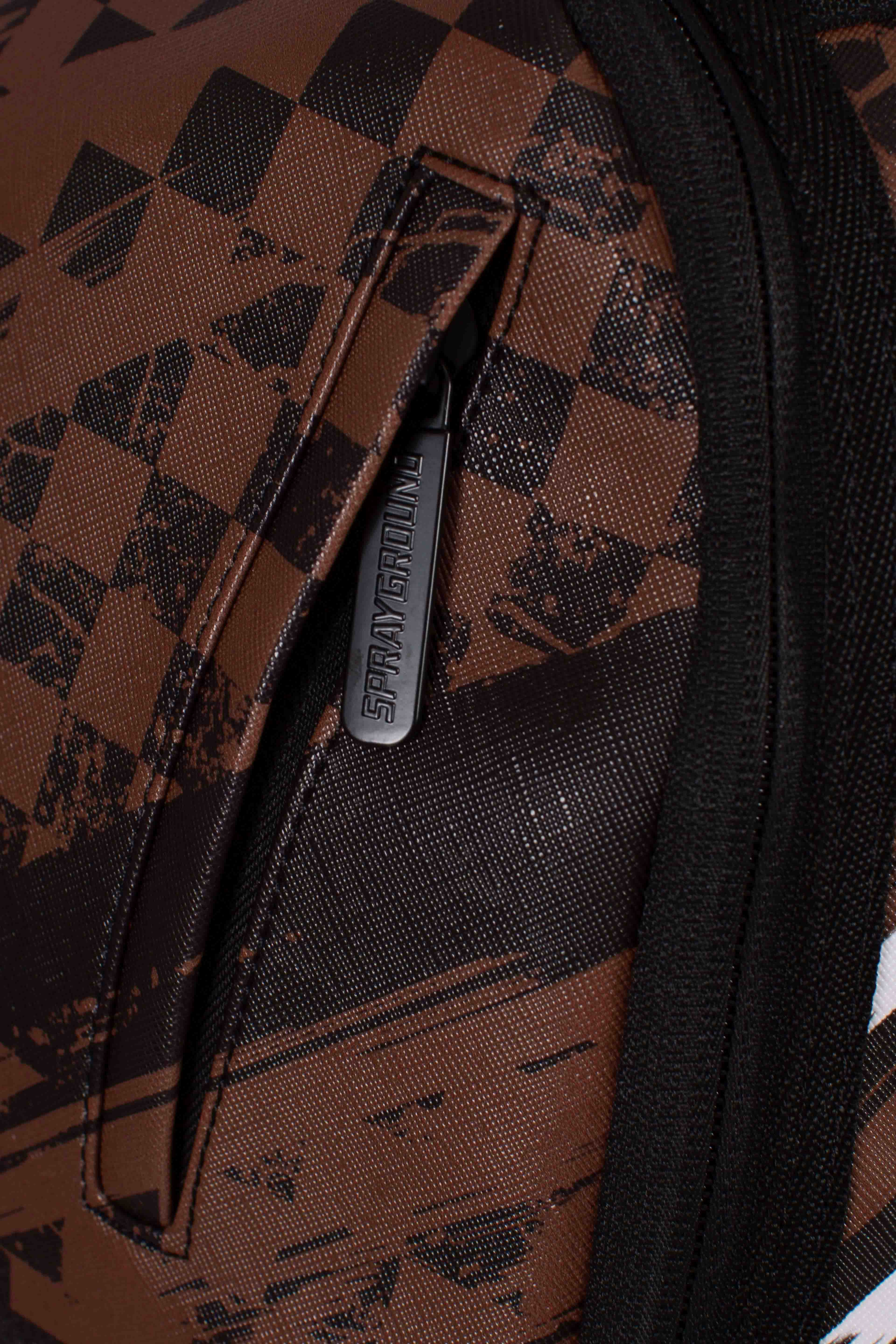 ZAINO SMEARED GRUNGLE DLXSV brown