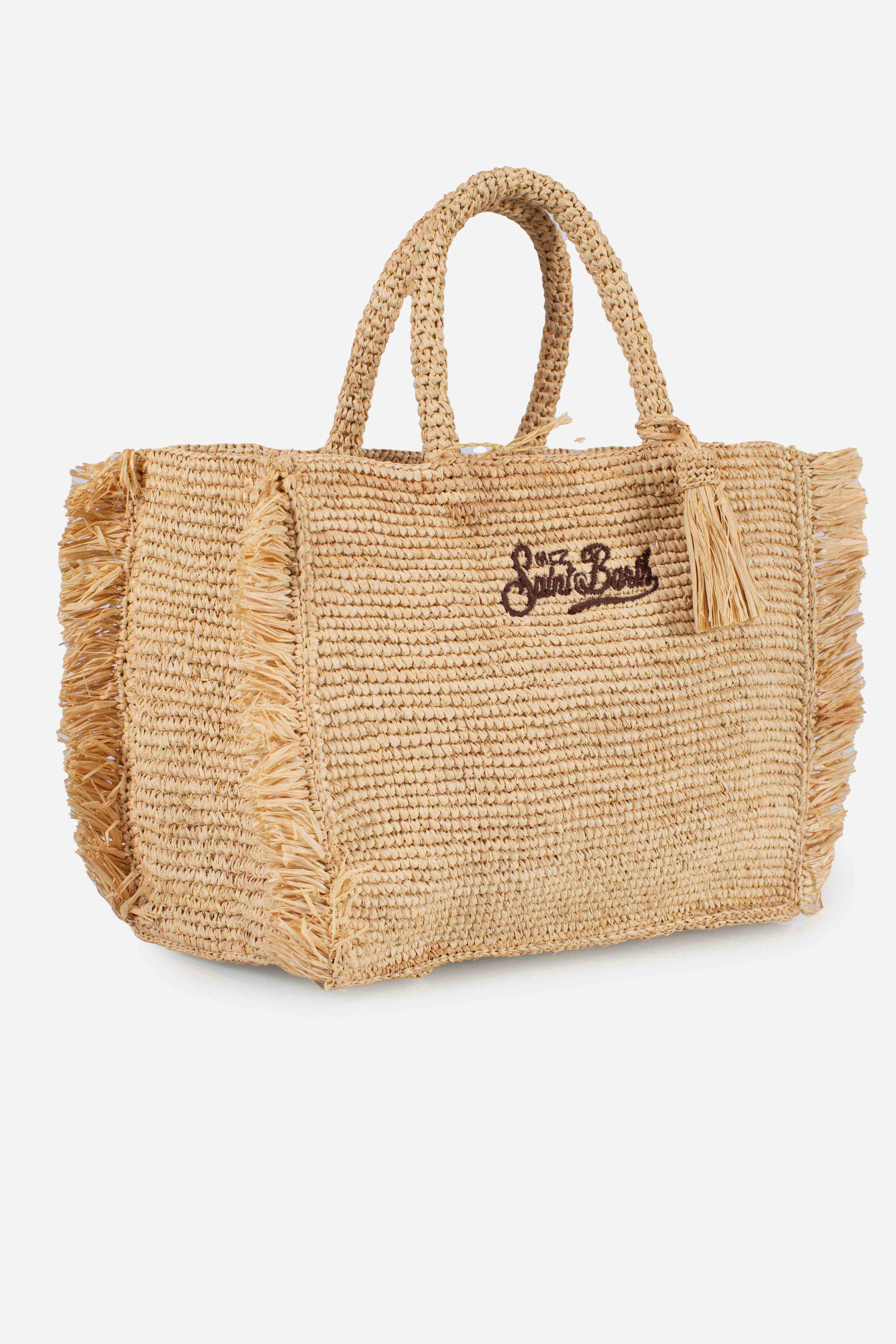 Borsa mc2 saint barth in rafia naturale