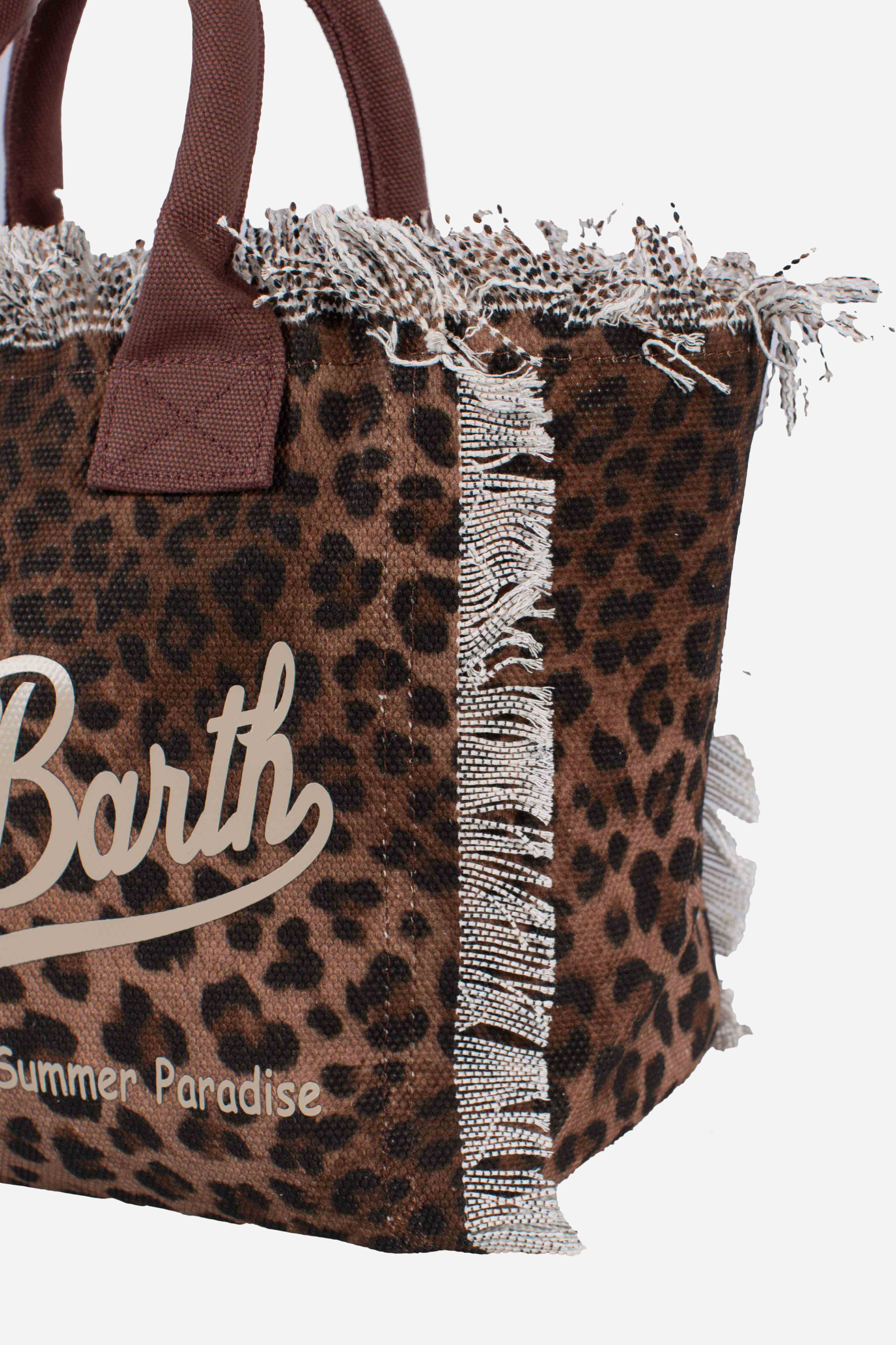 Borsa Colette con stampa leopardata