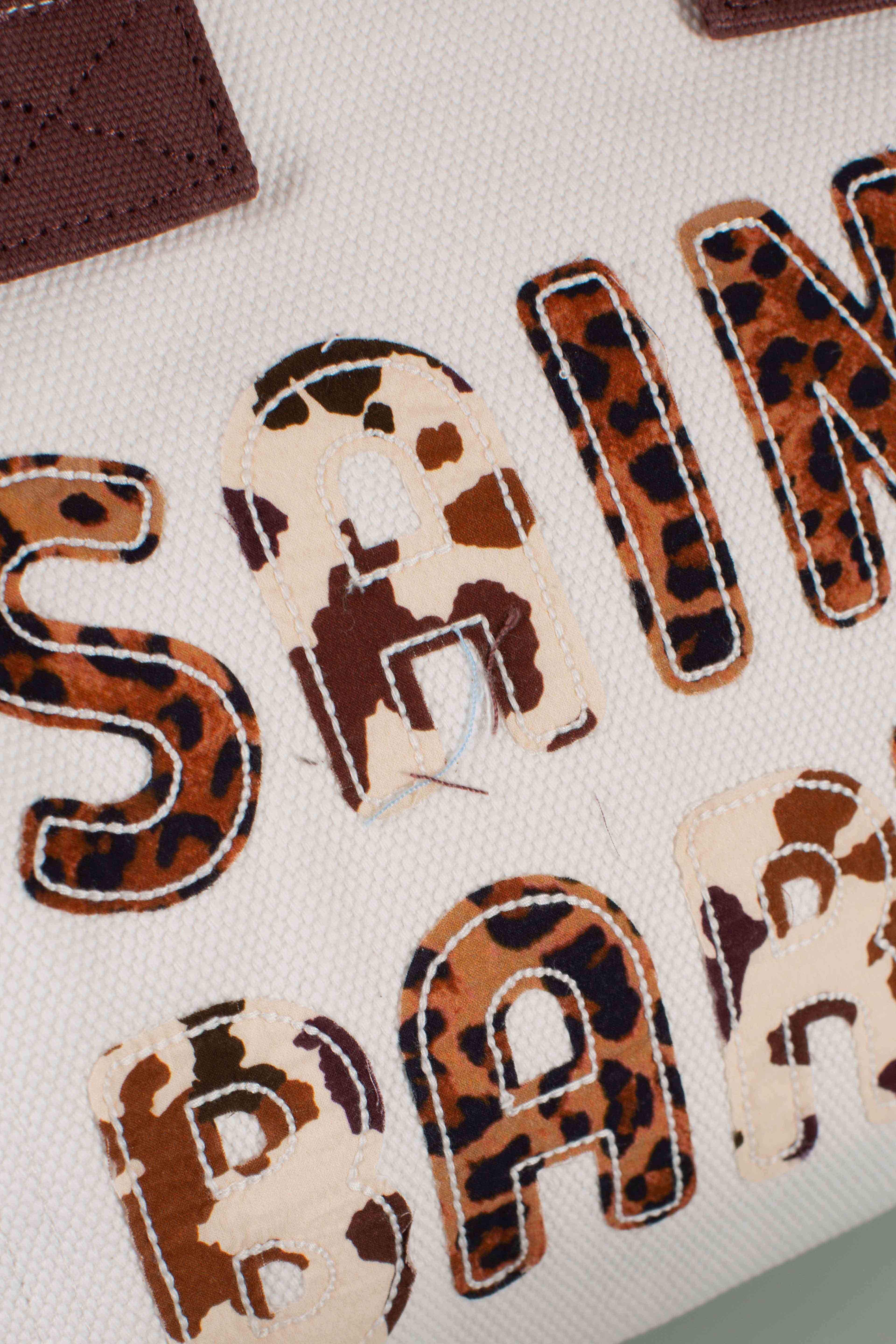 BORSA COLETTE ANIMALIER PATCH