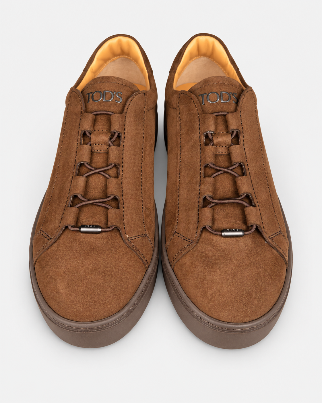 Tod's Sneakers uomo in nabuk di vitello marrone