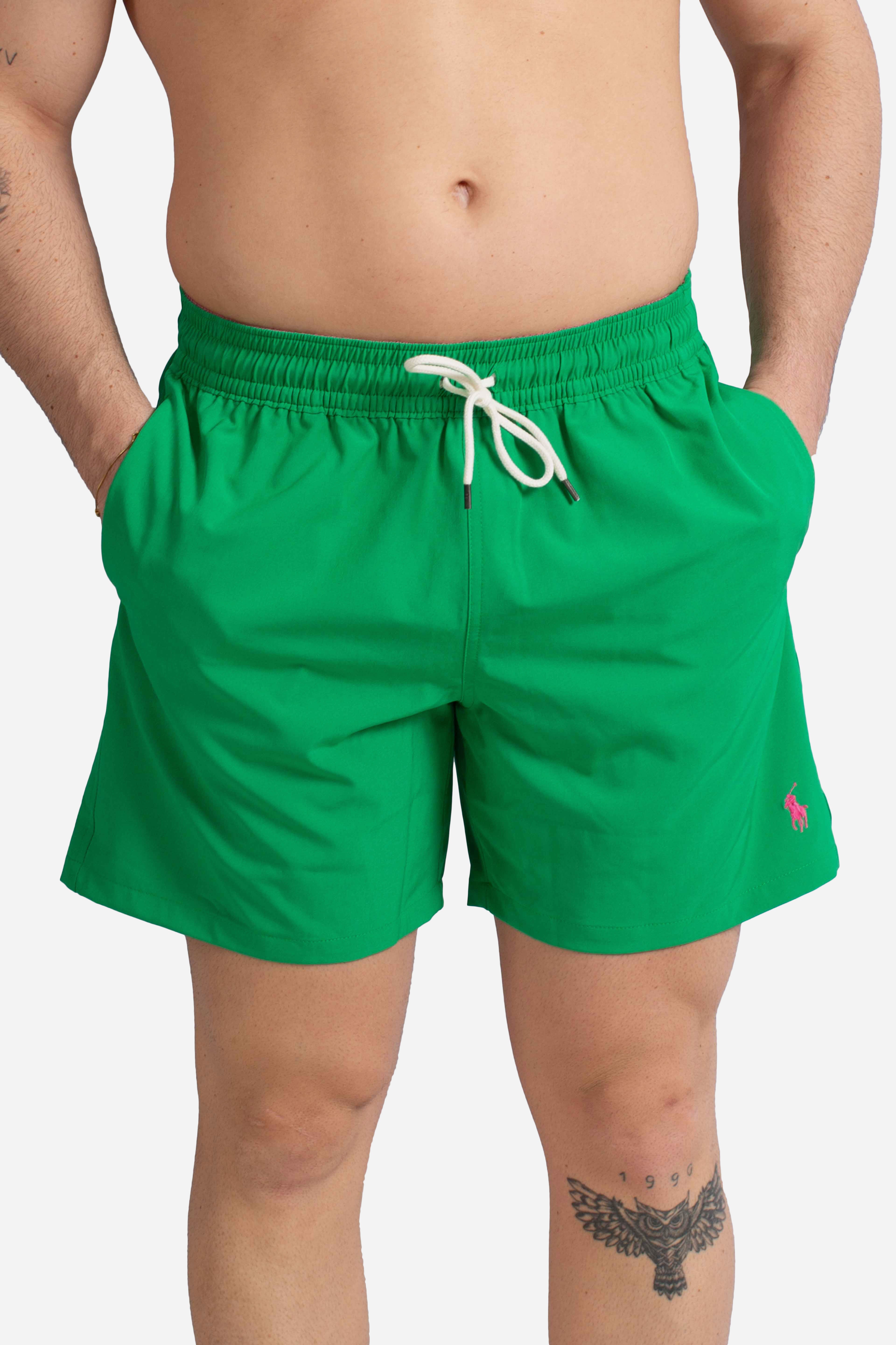 Boxer da mare Traveler classici 14,5 cm green
