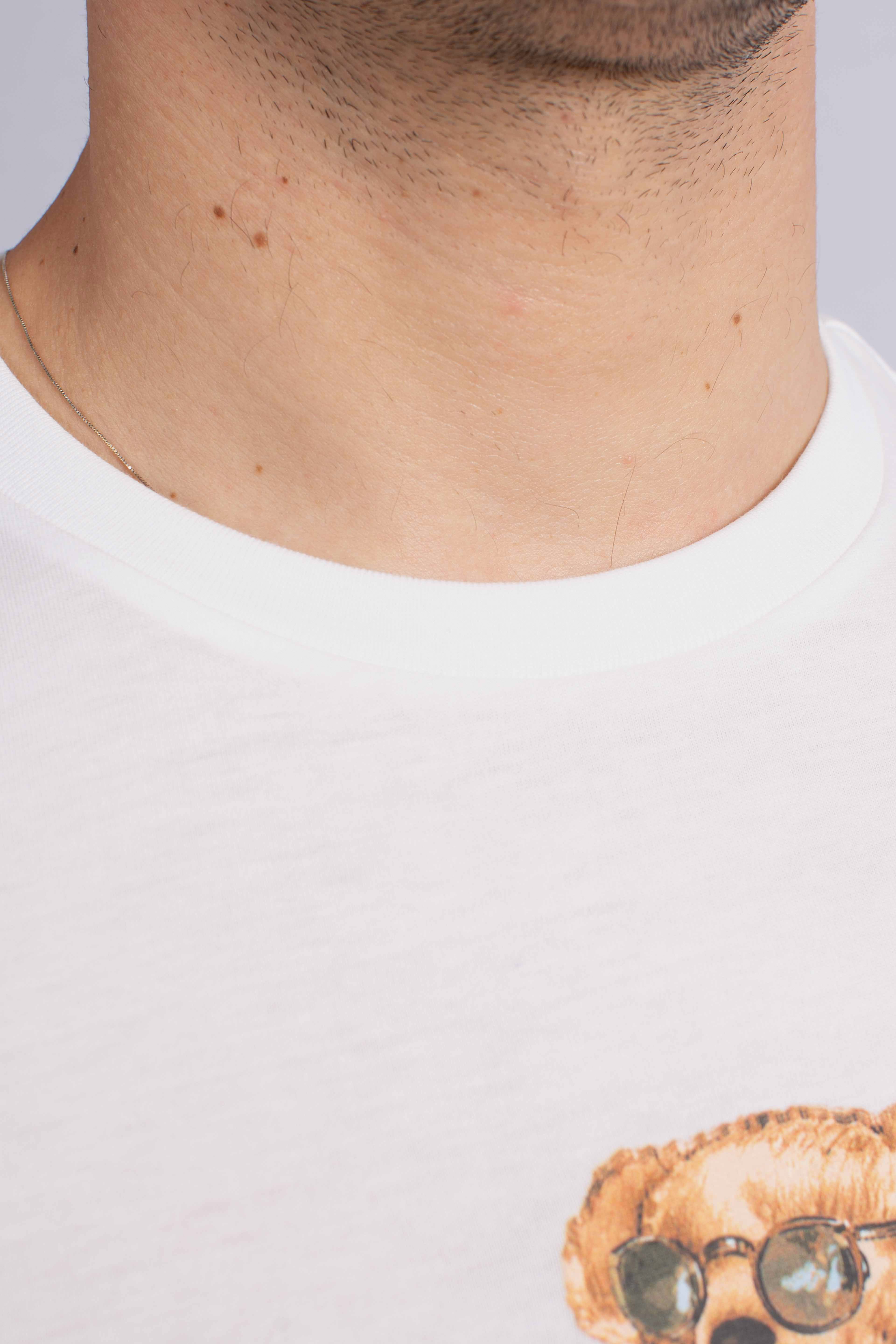 Maglietta Polo Bear jersey Classic-Fit white