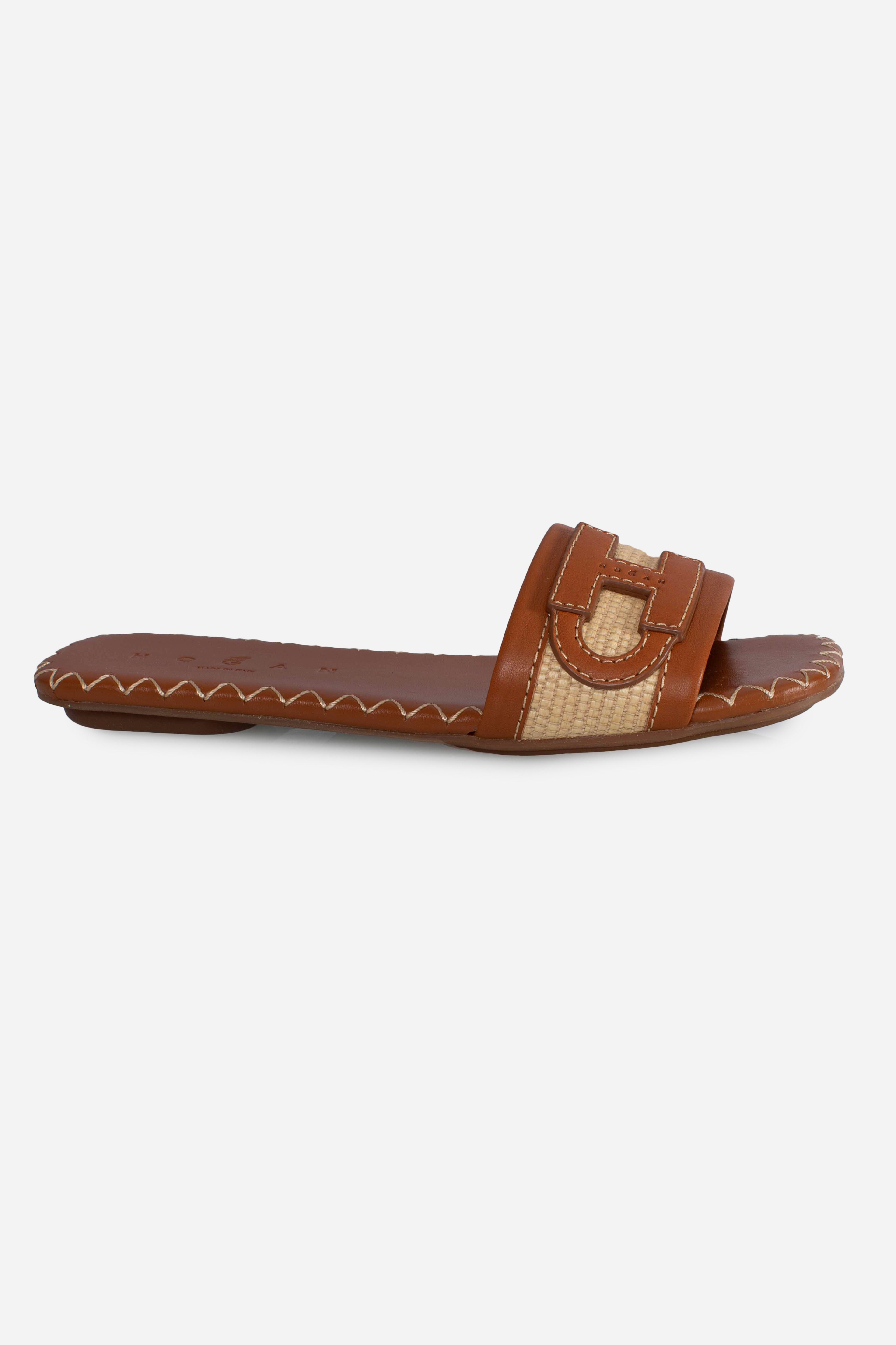 Sandali Flat Hogan H685 Marrone