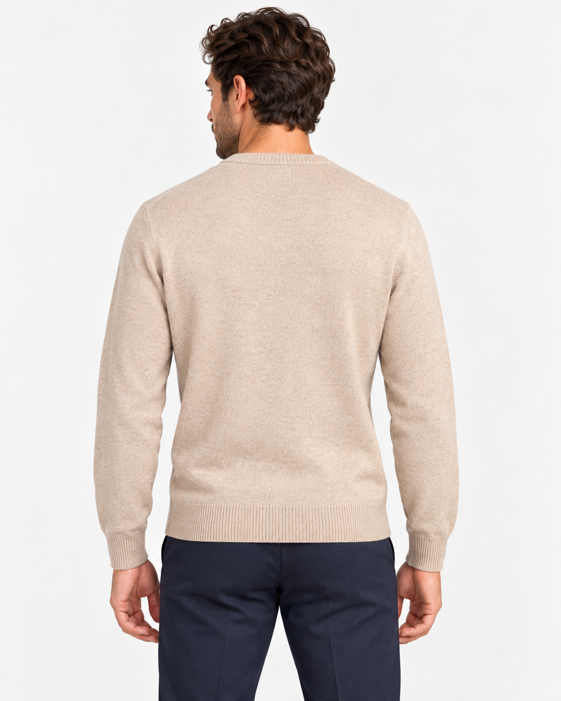 MC2 Saint Barth Maglia Uomo Heron Bollicine Drink Beige