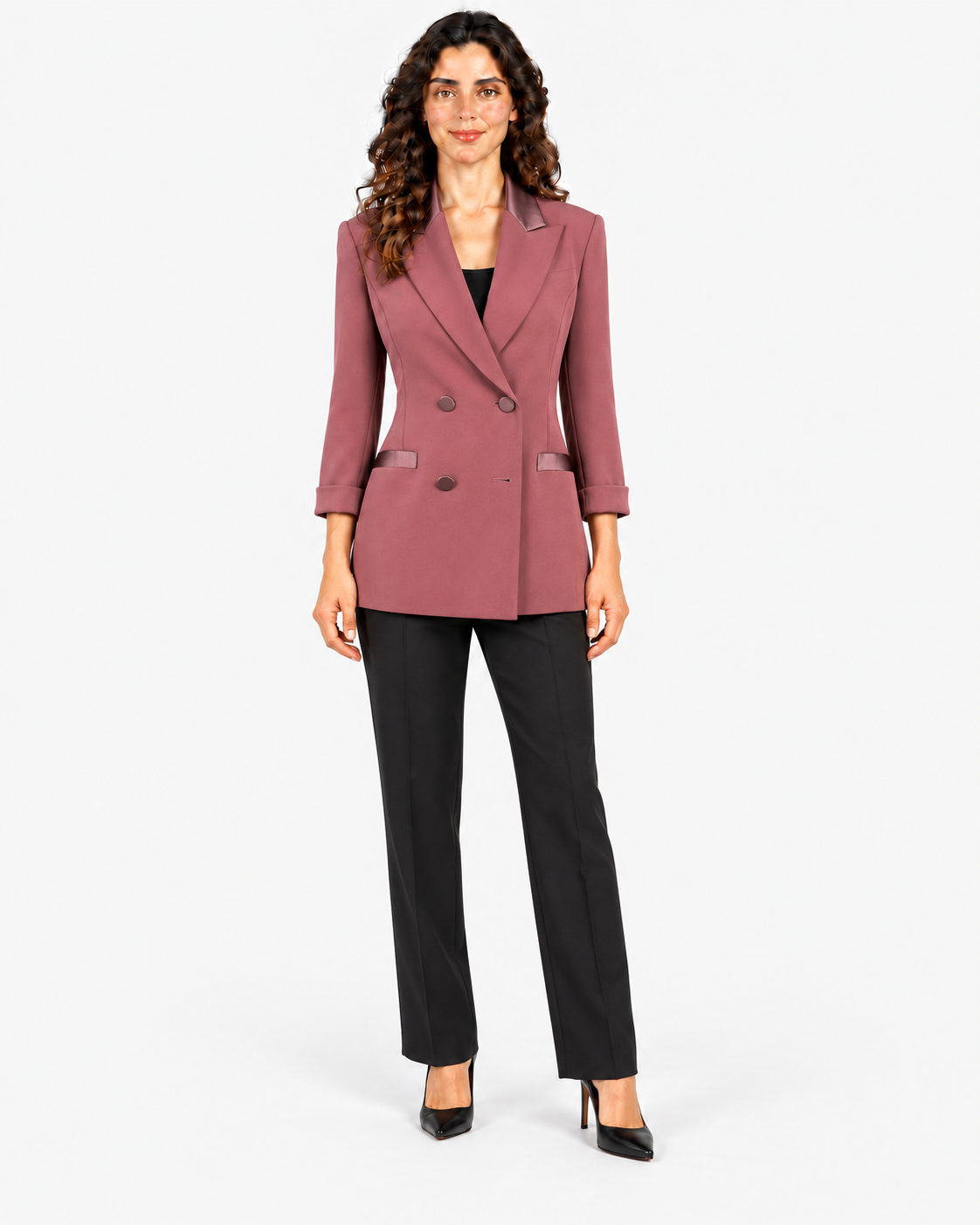 Imperial Abito Blazer Donna Plum Noir