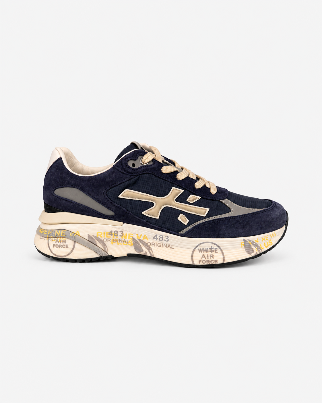 Premiata Moerun 7306 Sneakers Uomo Blu Navy