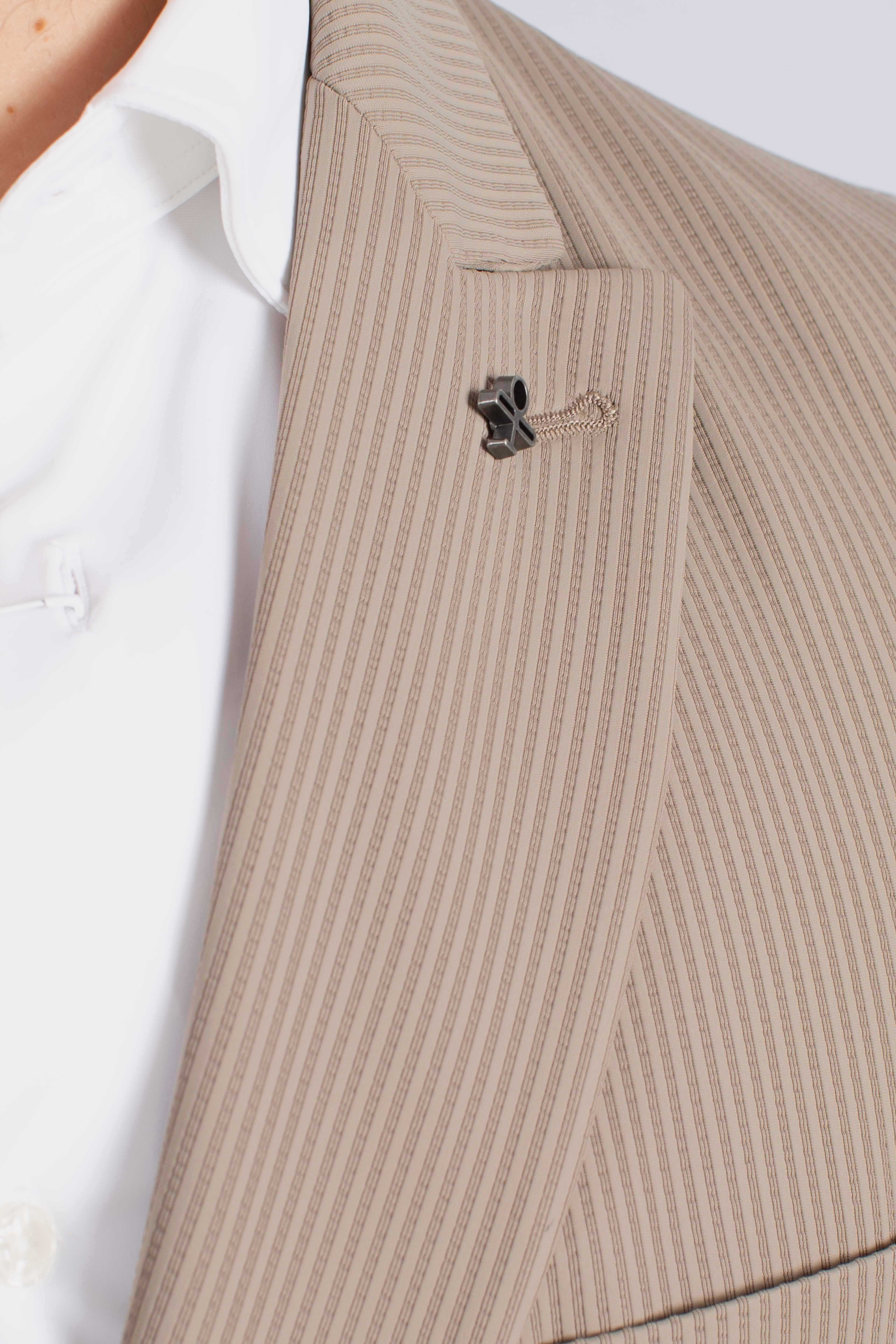 Giacca tecnica Leccio doppiopetto sandalo