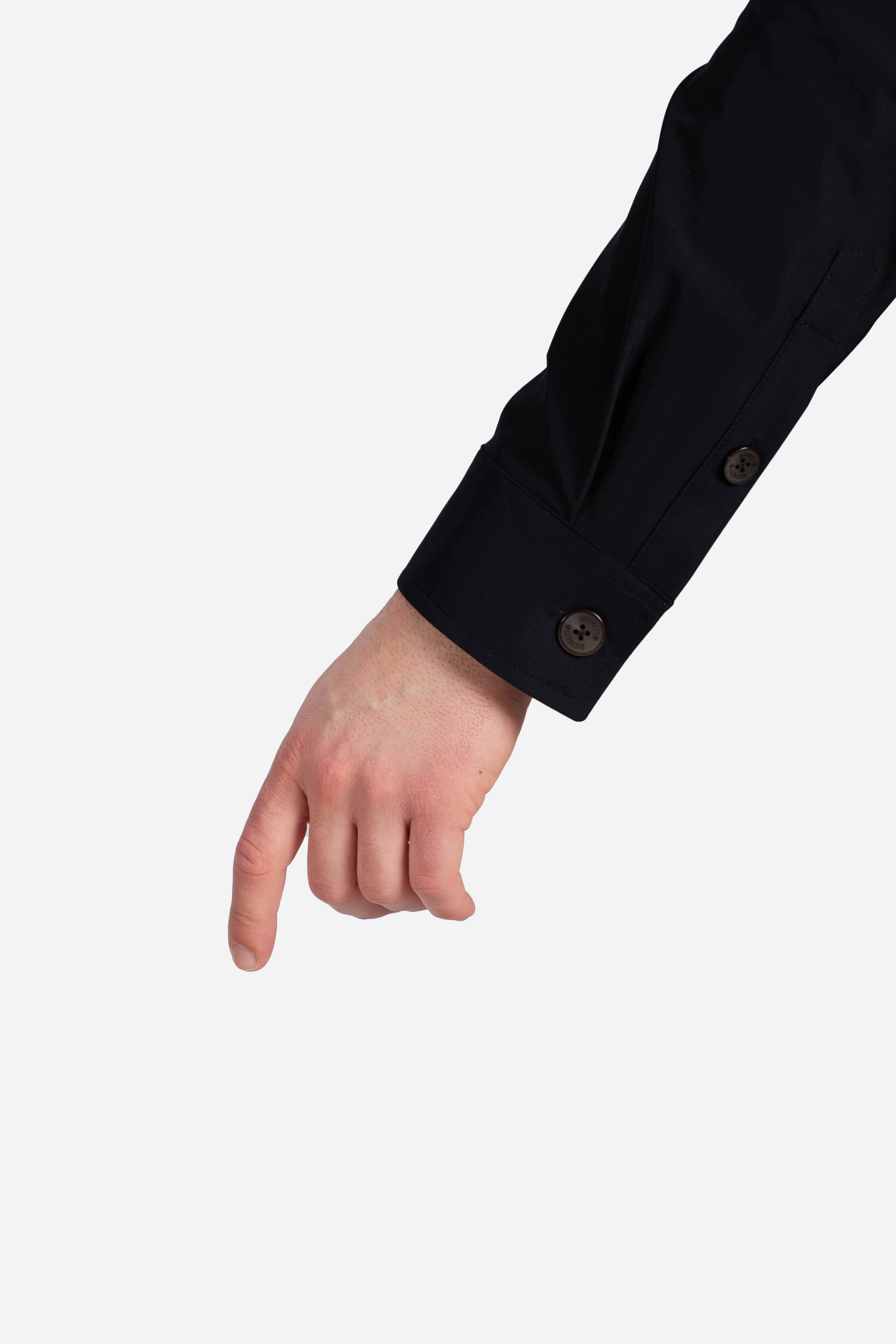 Giacca camicia tecnica black