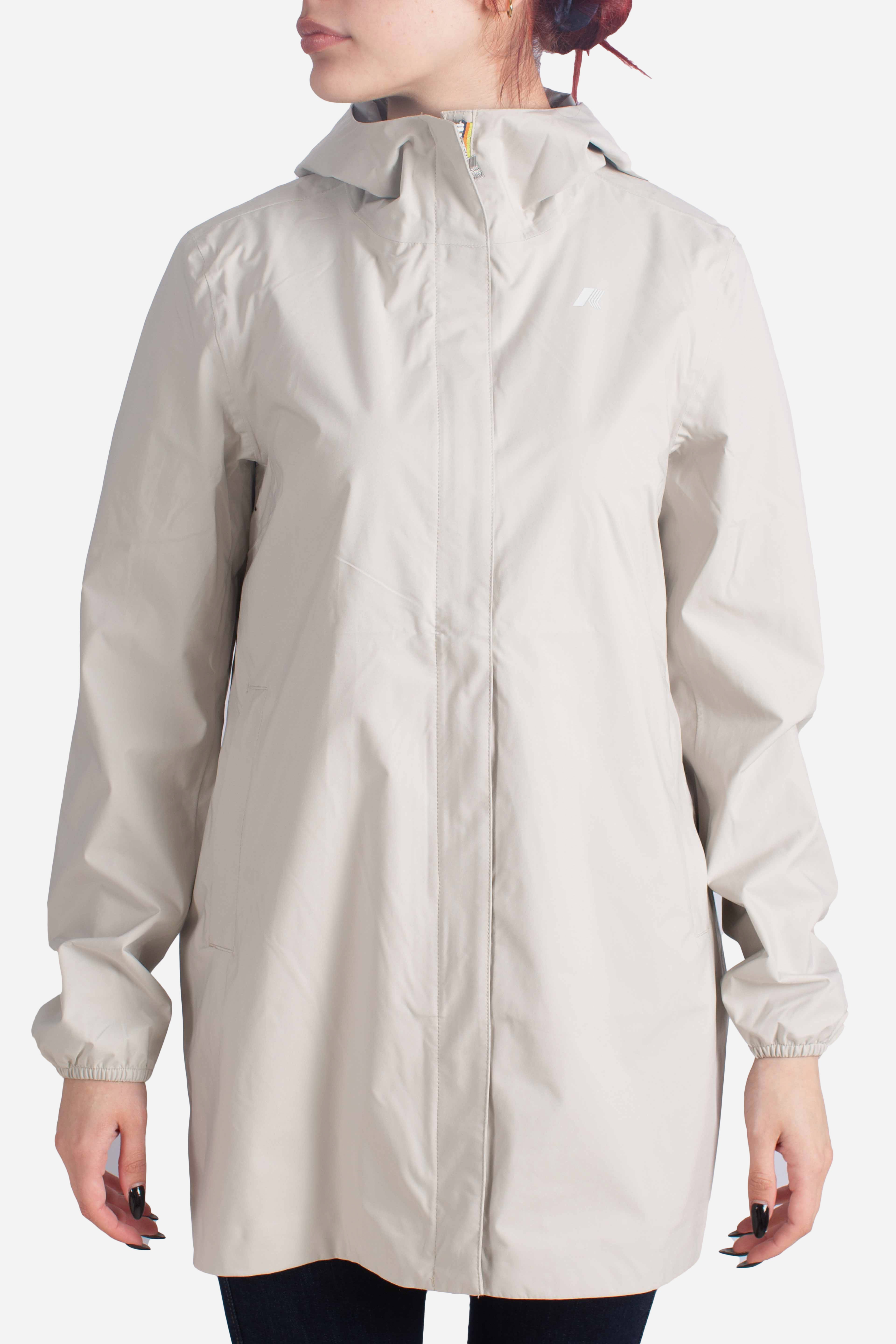 Giacca Impermeabile Slim Fit Sophie stretch dot beige lt