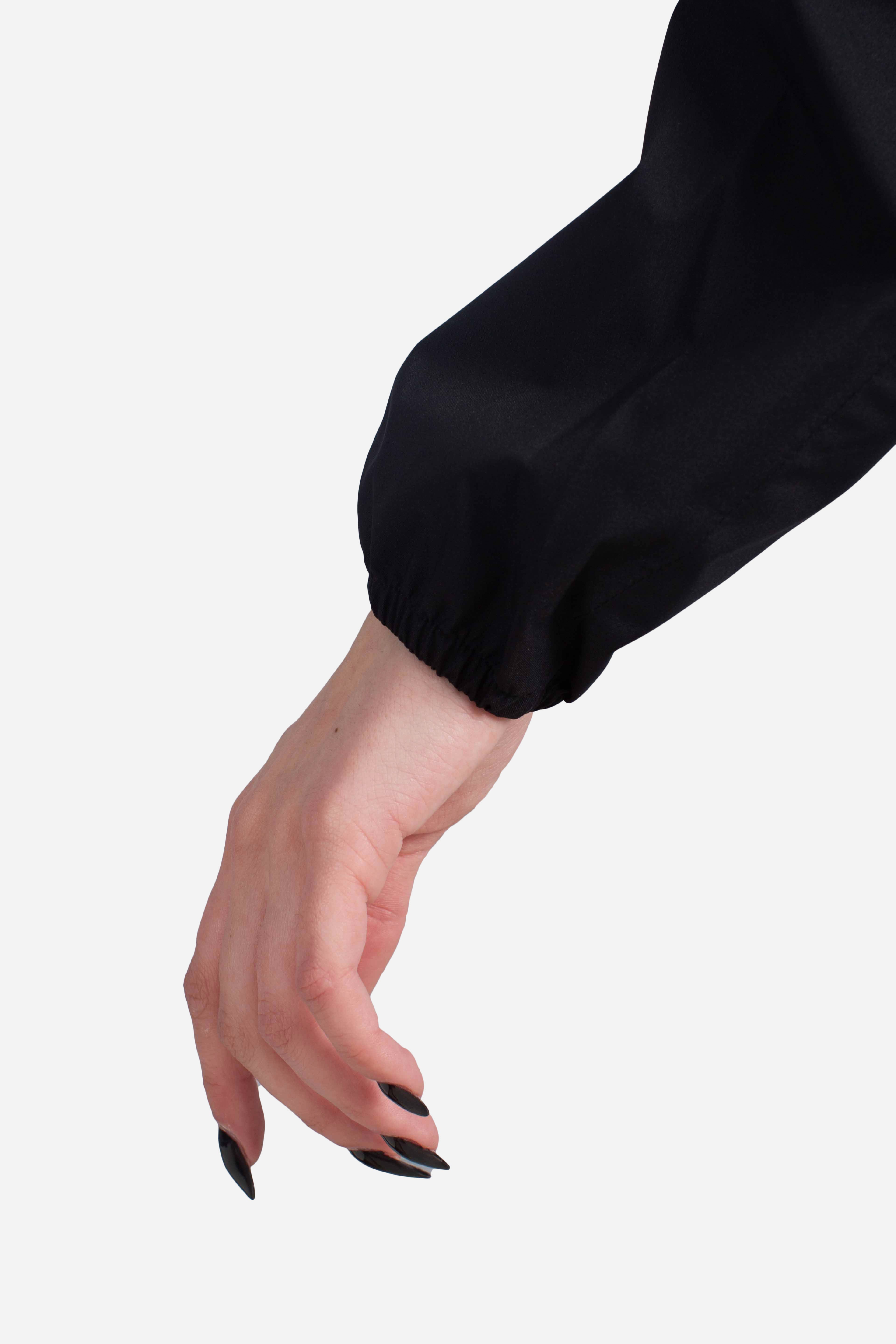 Giacca Impermeabile Slim Fit Sophie stretch dot black pure