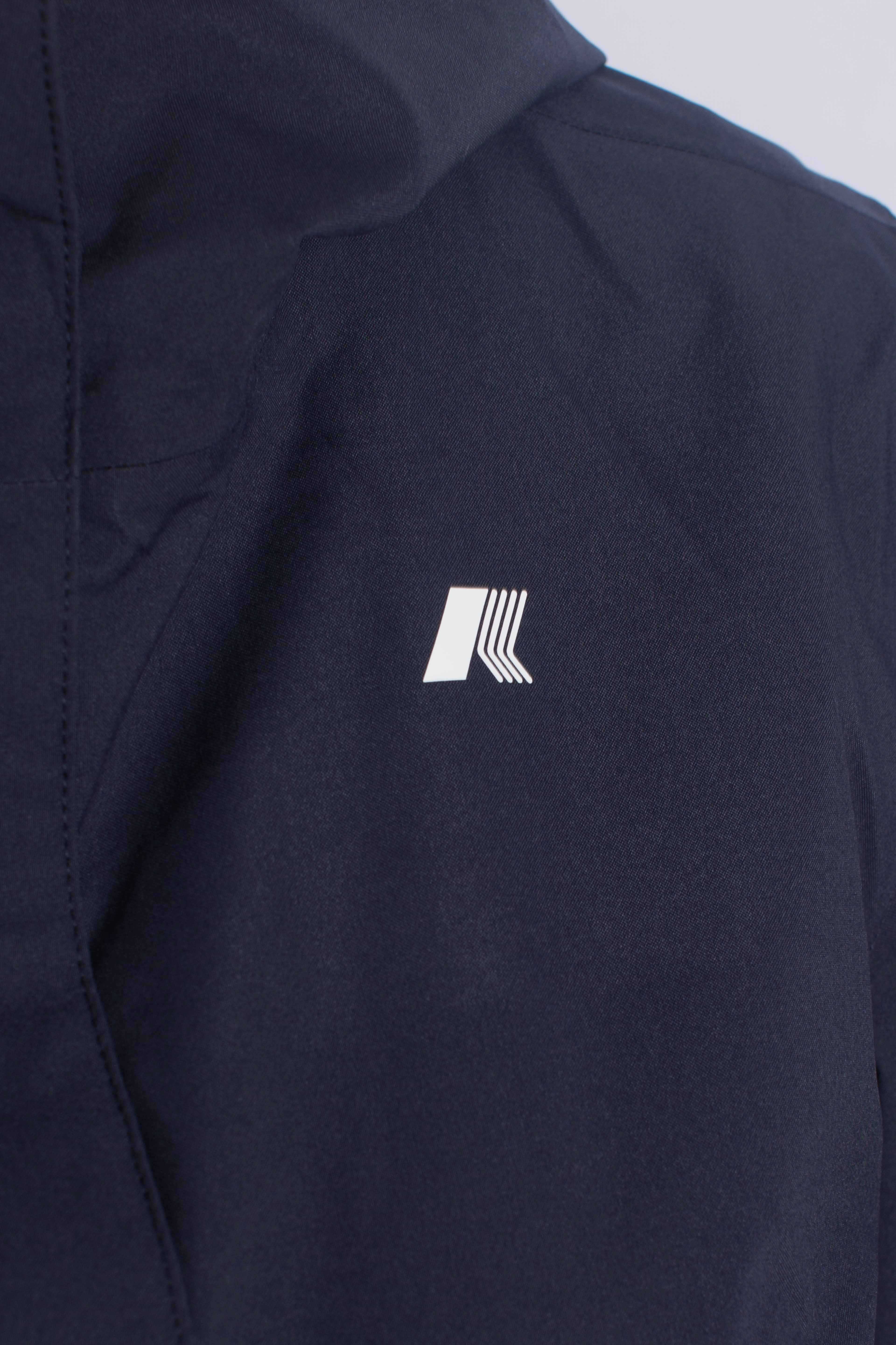 Giacca Impermeabile Slim Fit Sophie stretch dot blue depth