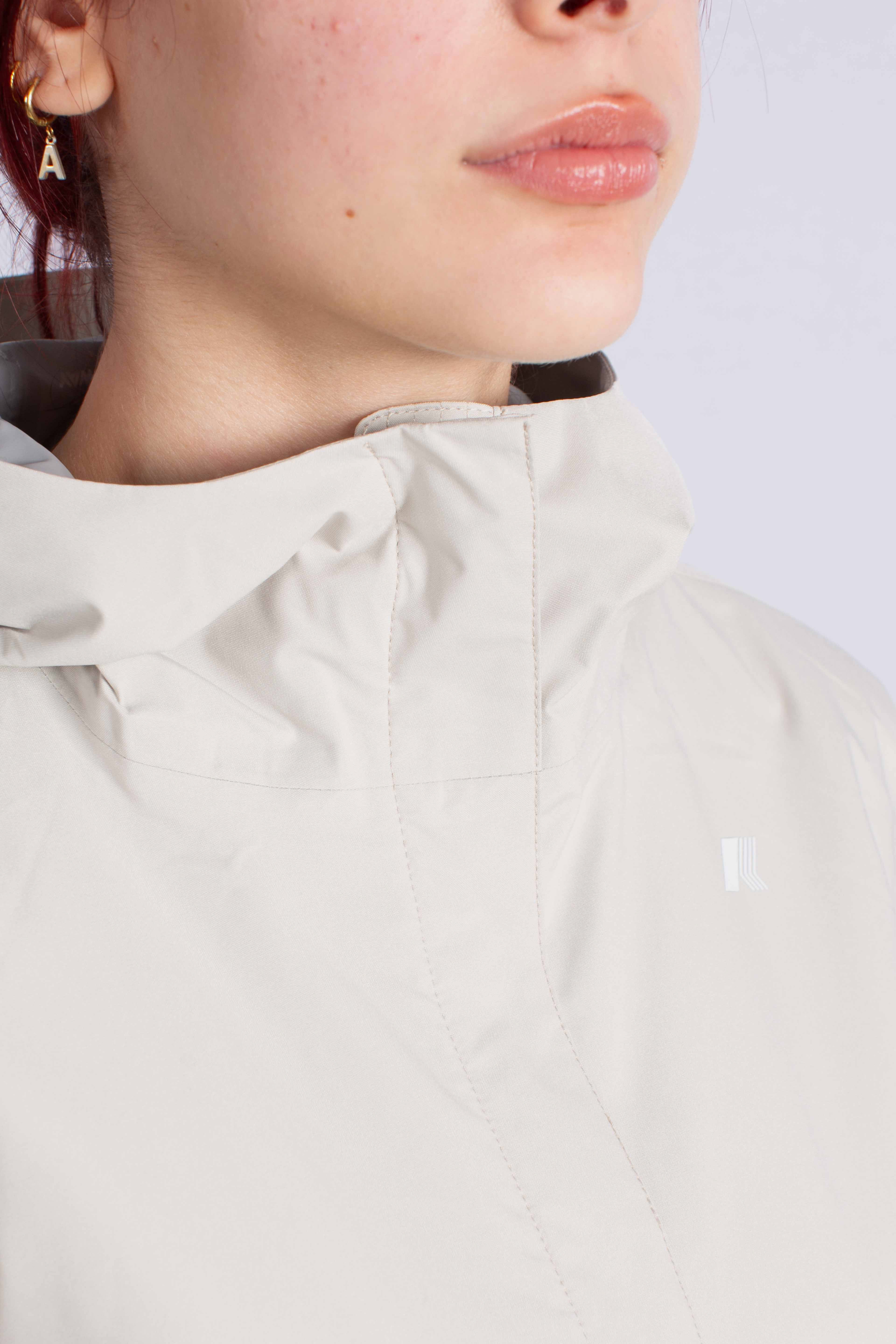 Giacca Impermeabile Marguerite stretch dot beige lt