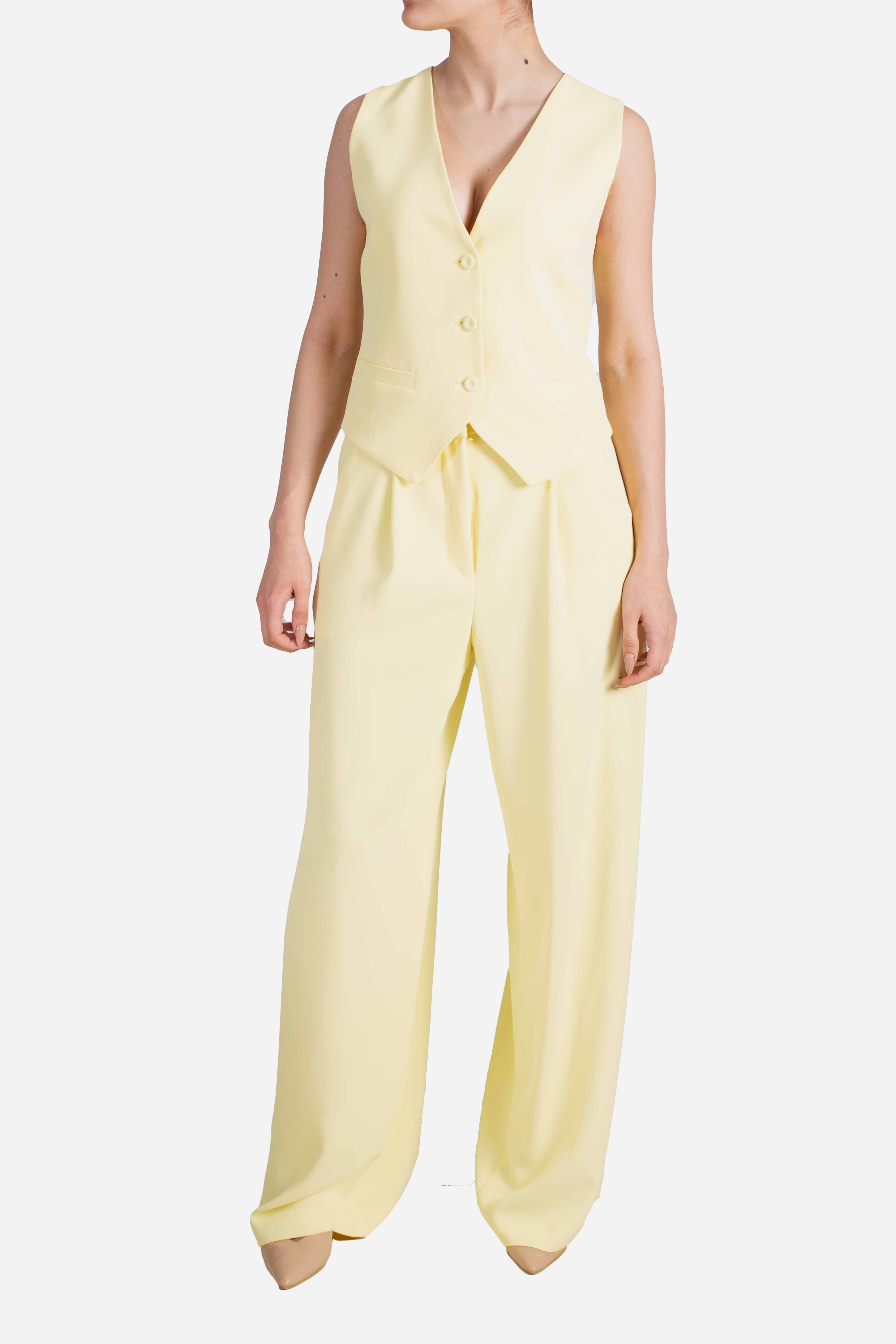 Tailleur yellow