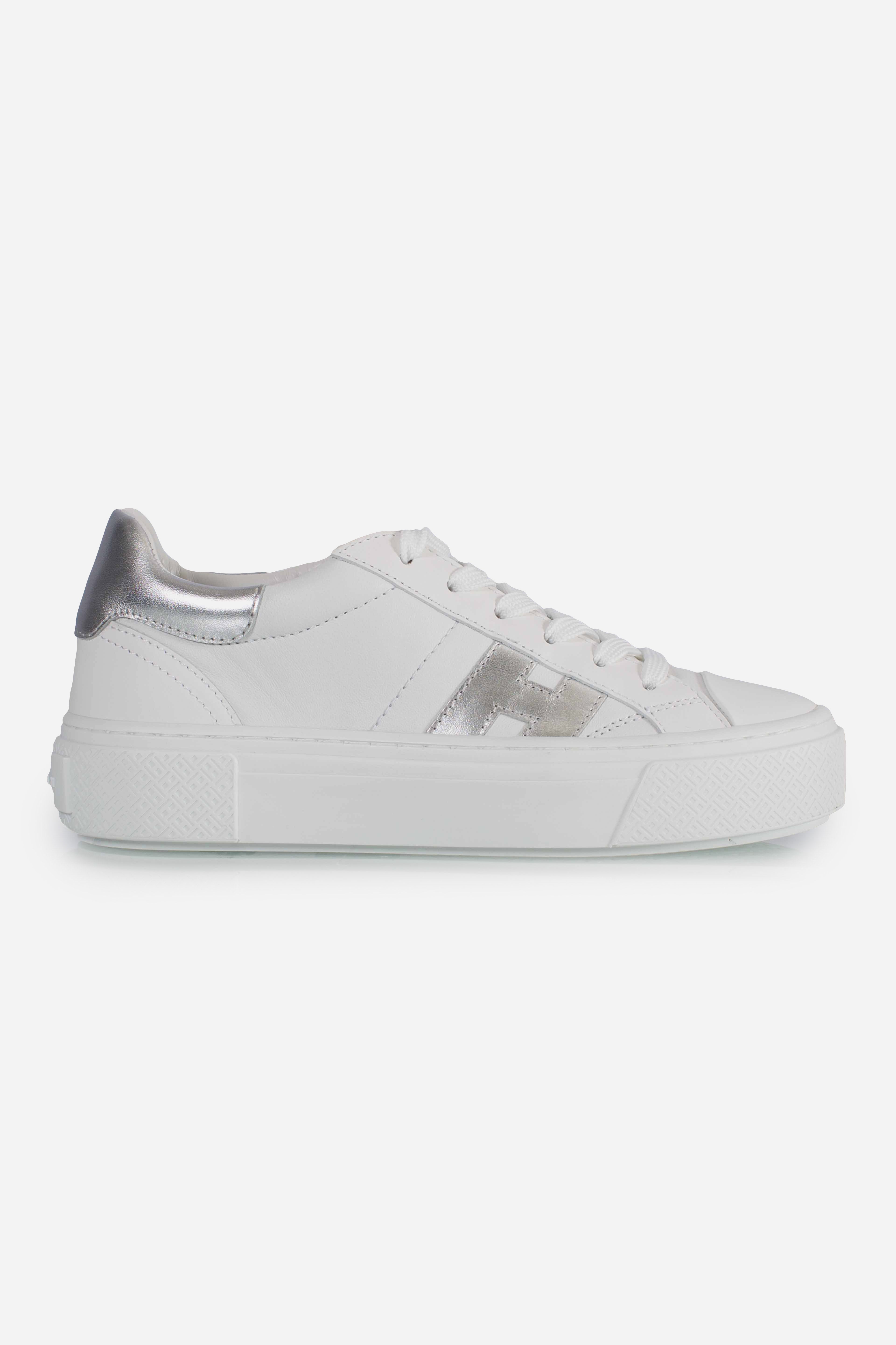 Sneakers Hogan Crosswind Bianco Argento