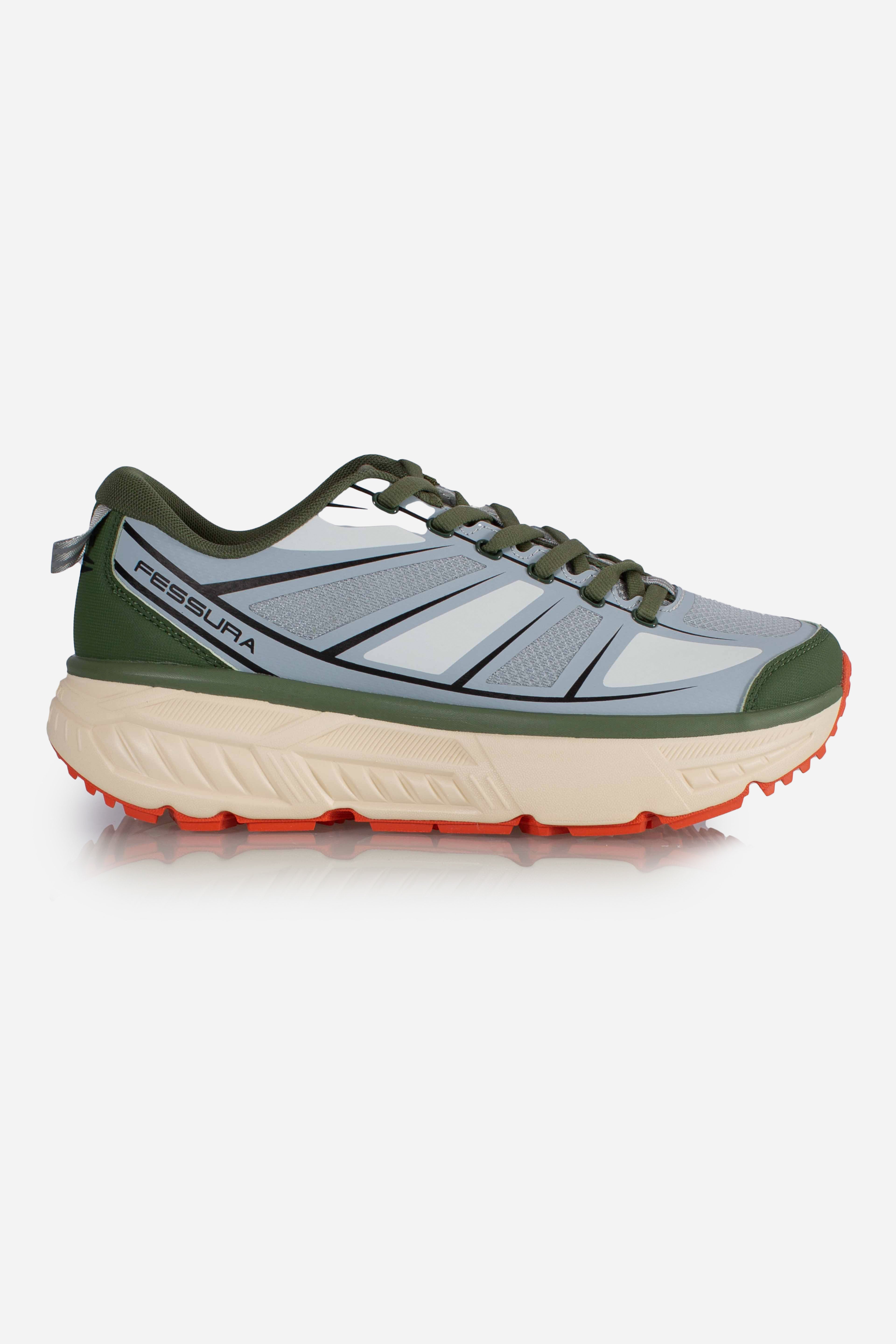Sneakers Trail SBL milk orange - military ice