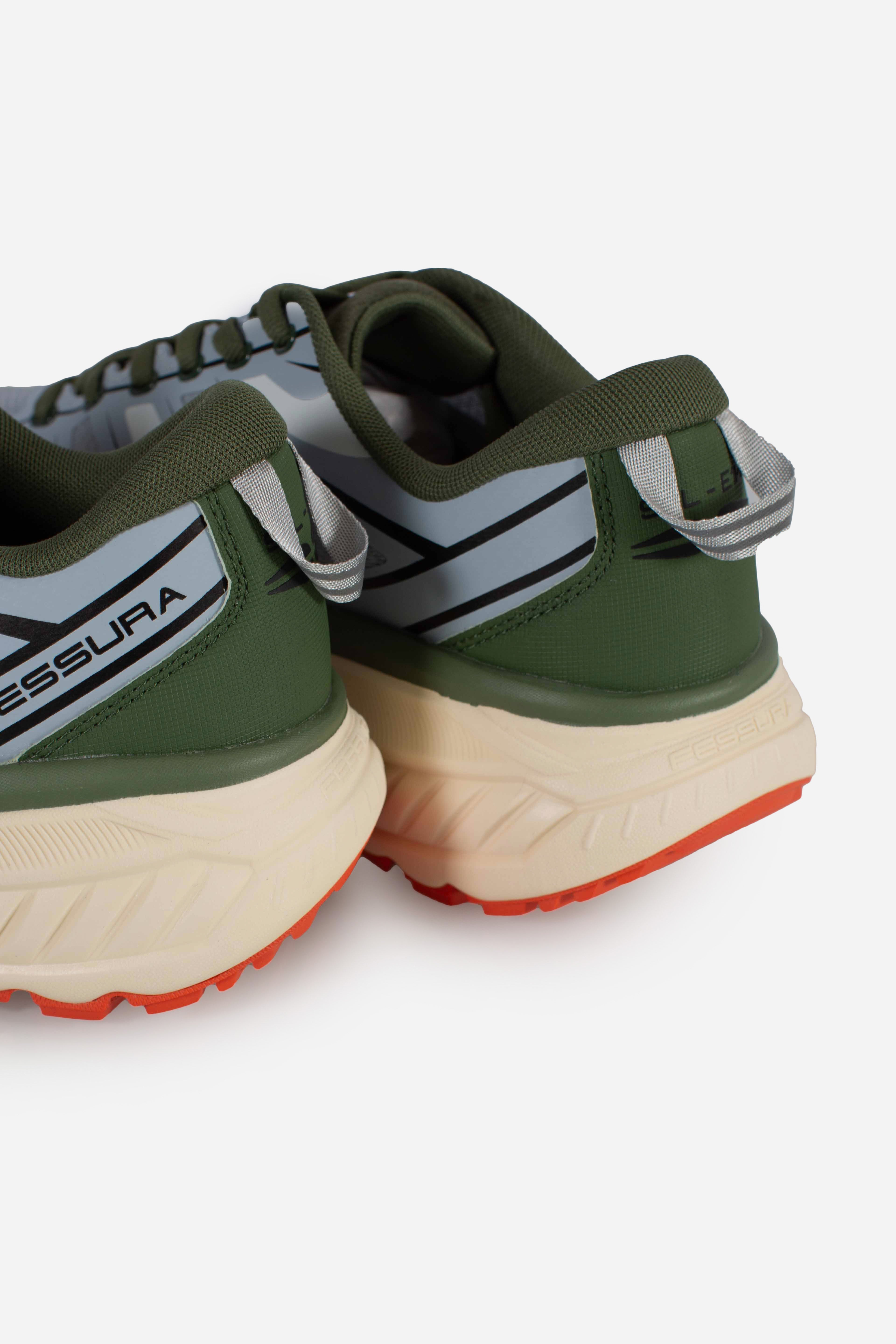 Sneakers Trail SBL milk orange - military ice