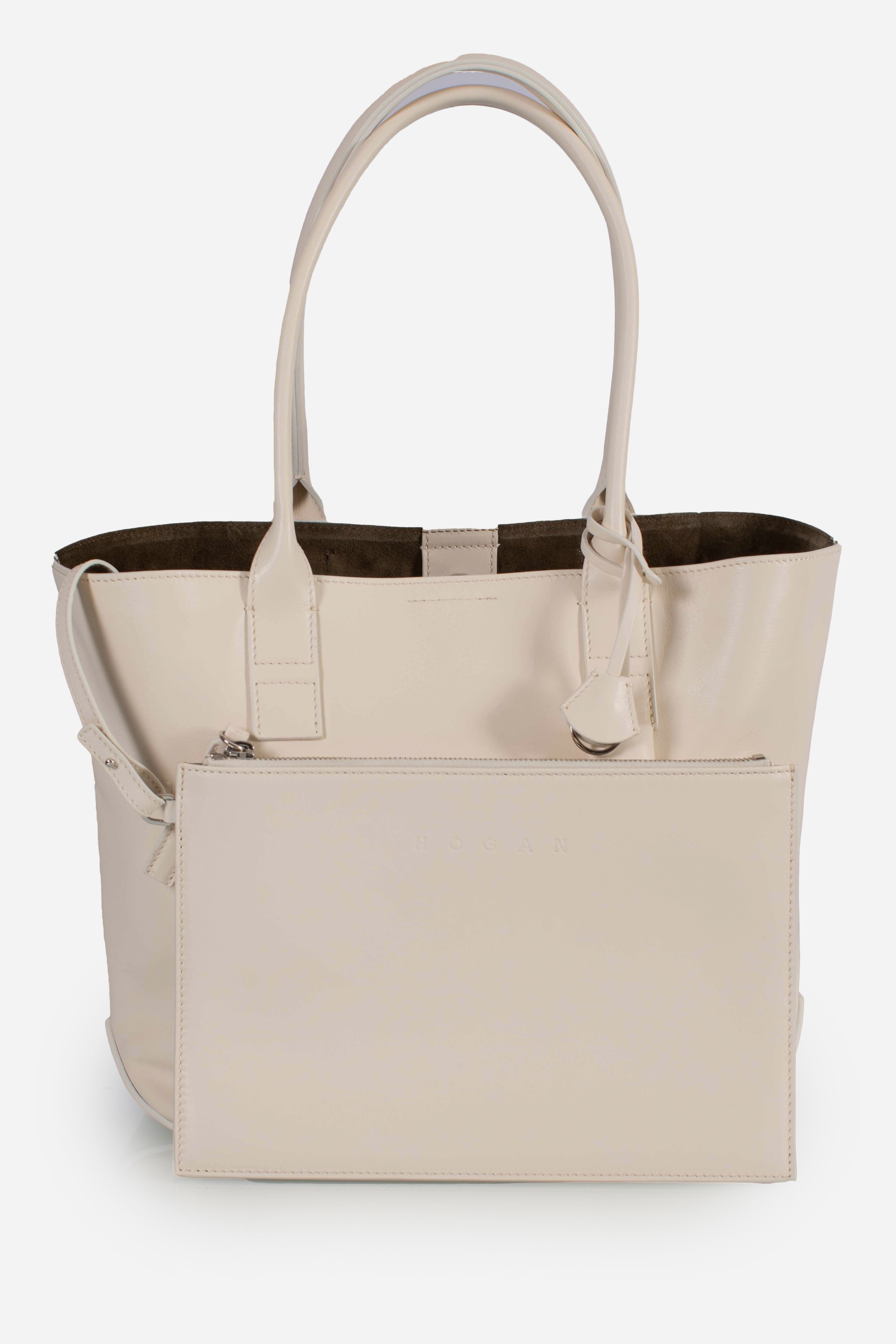 Borsa Shopping Hogan Address Piccola Avorio