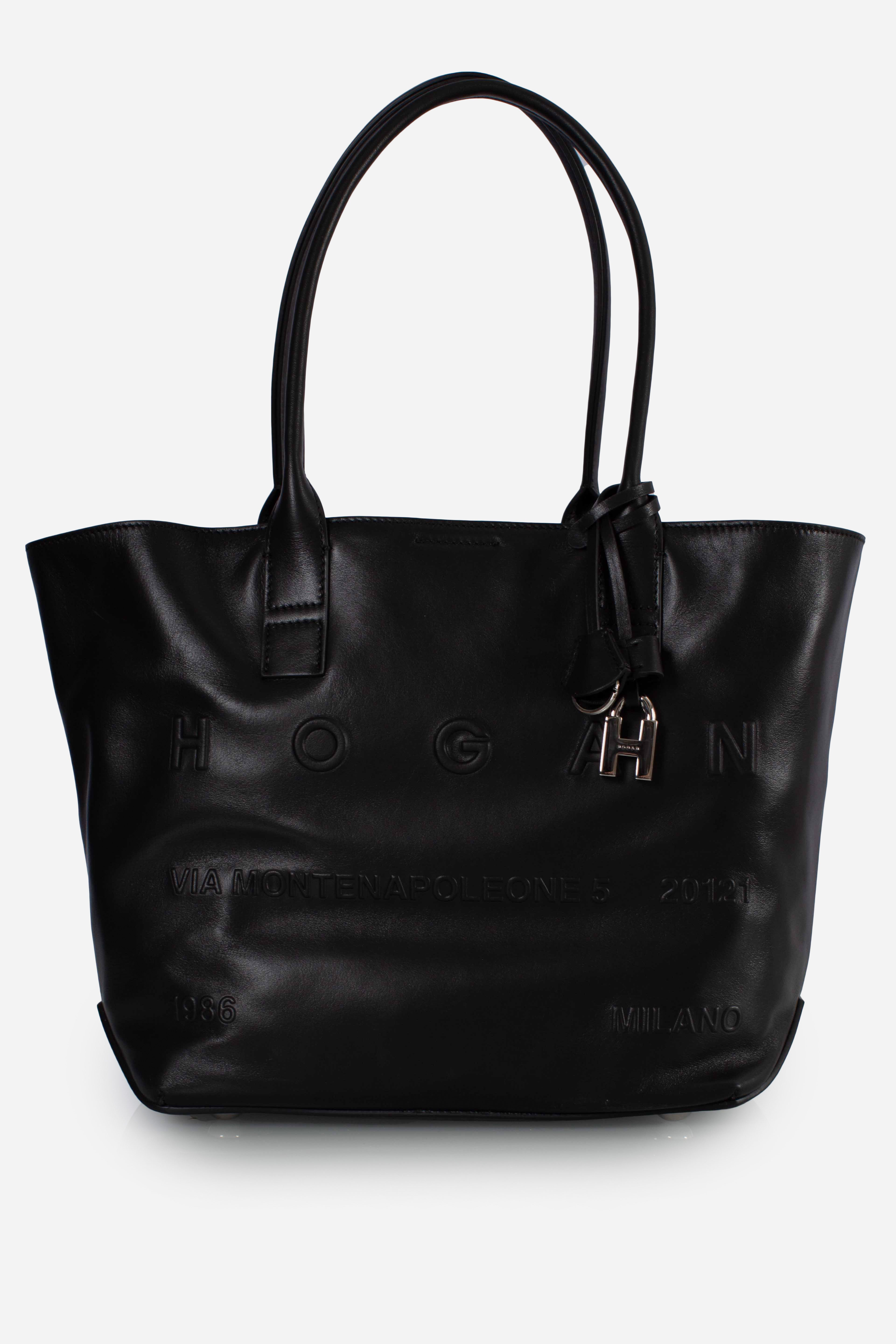 Borsa Shopping Hogan Address Piccola Nero