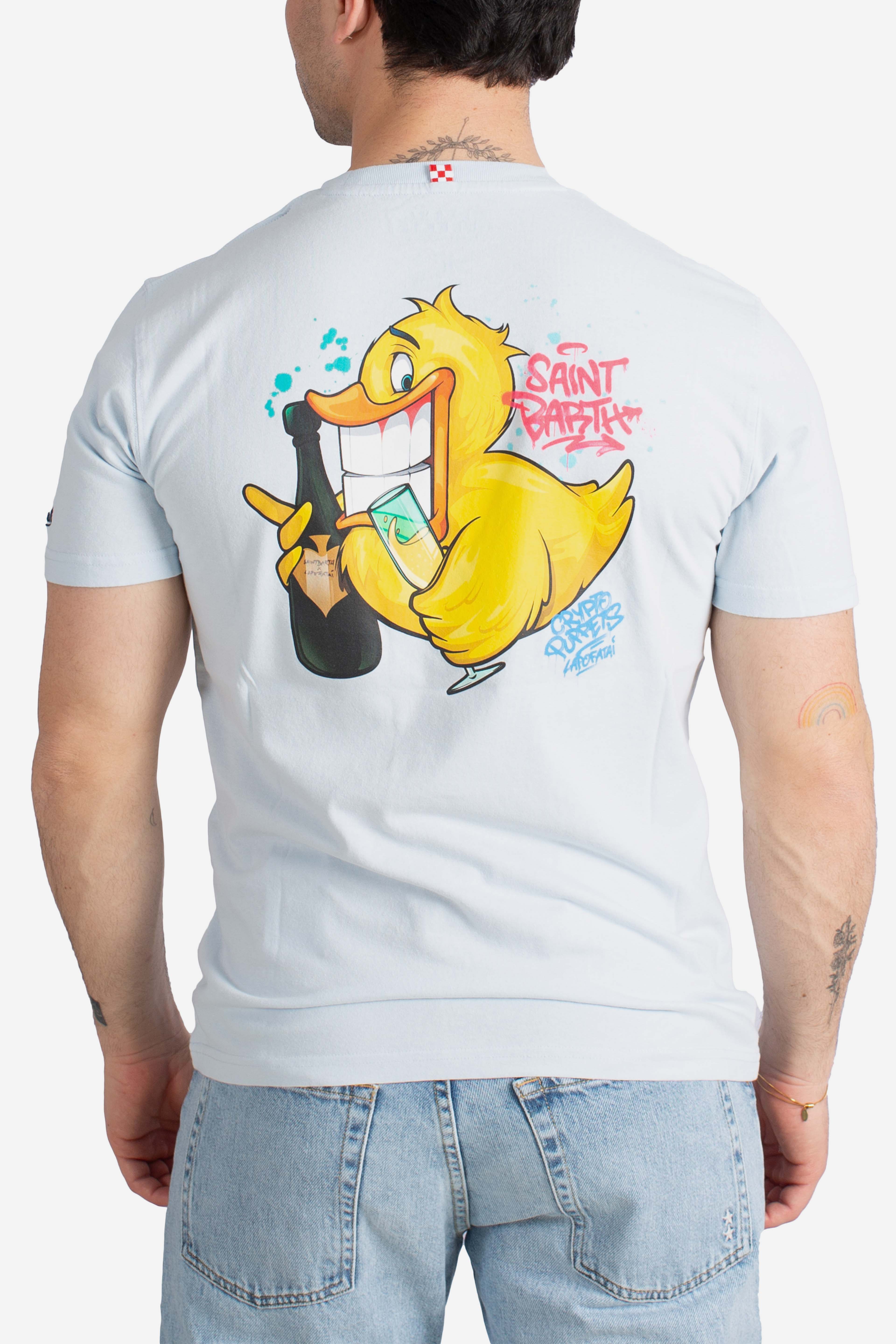 T-shirt Portland Ducky champ light blue