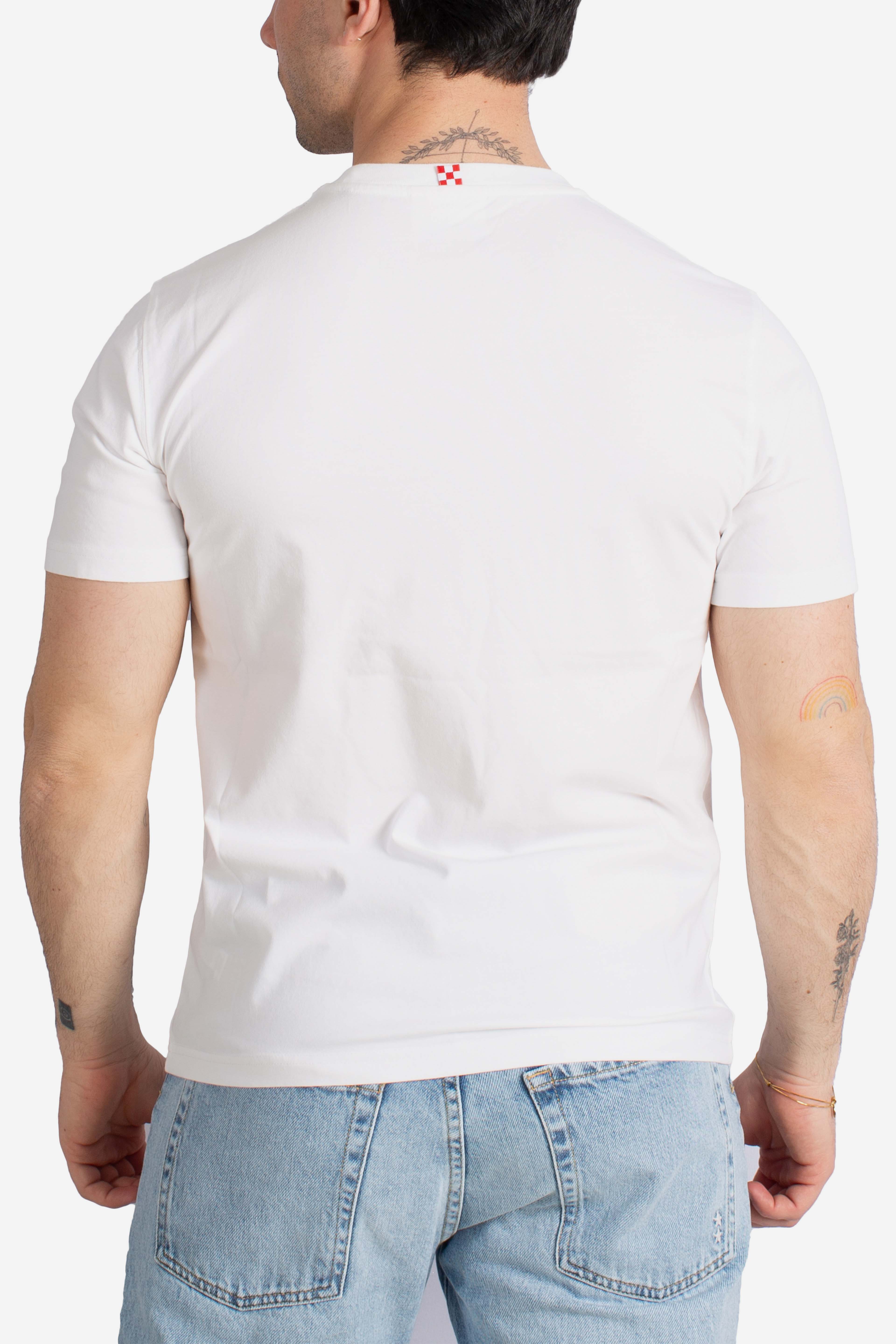 T-shirt Portofino It's GIN O'CLOCK white