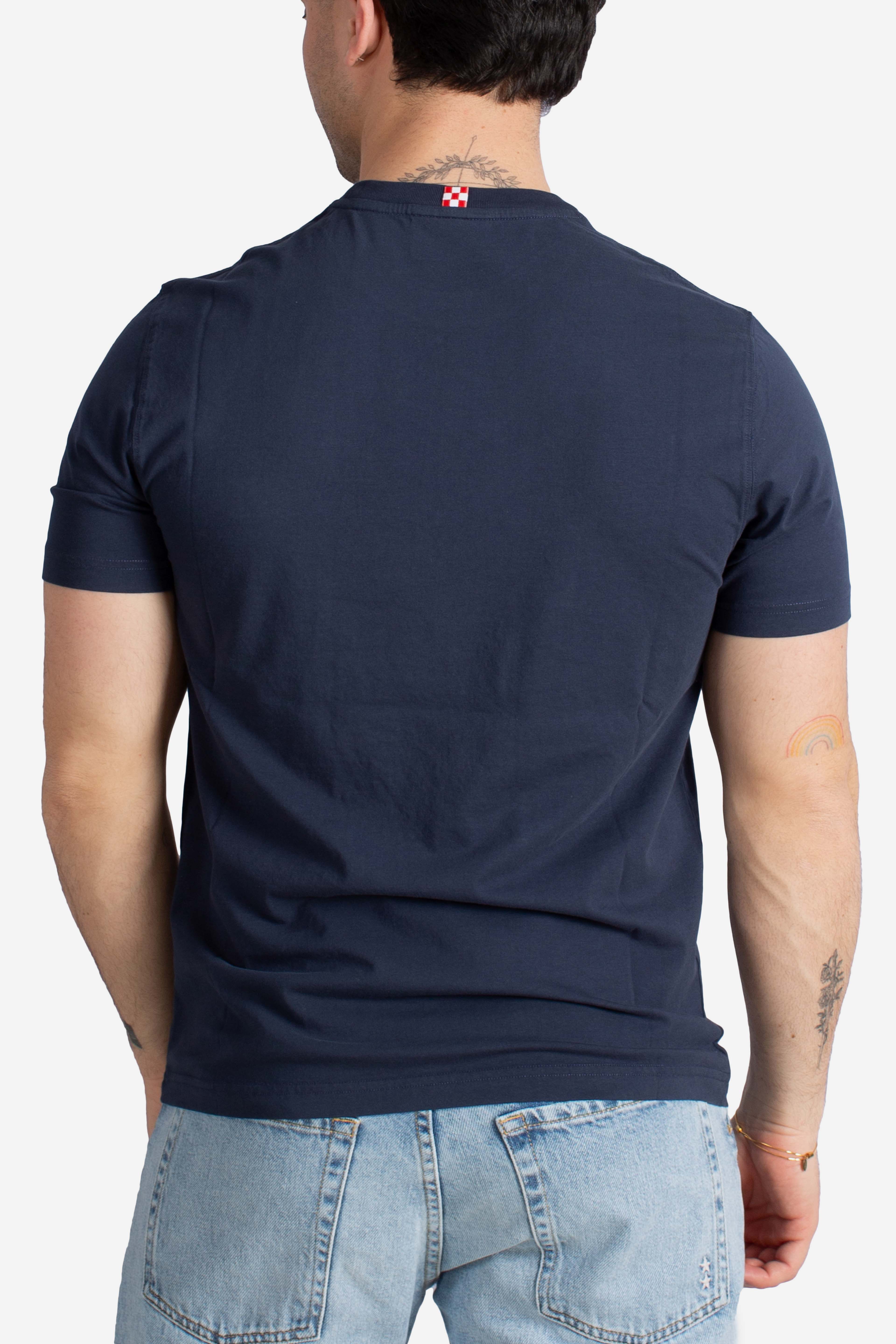 T-shirt Portofino blu business glass