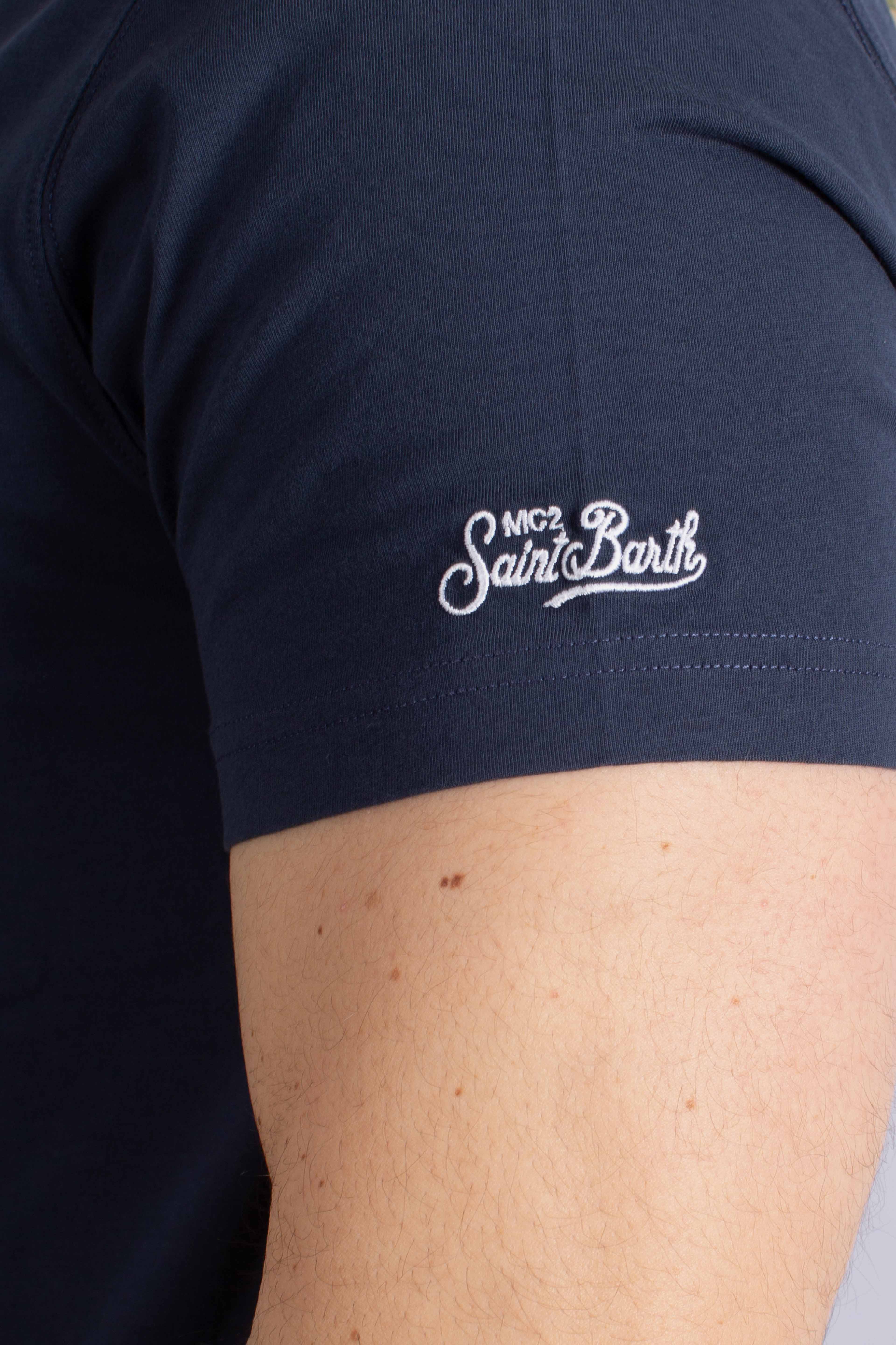T-shirt Portofino blu business glass