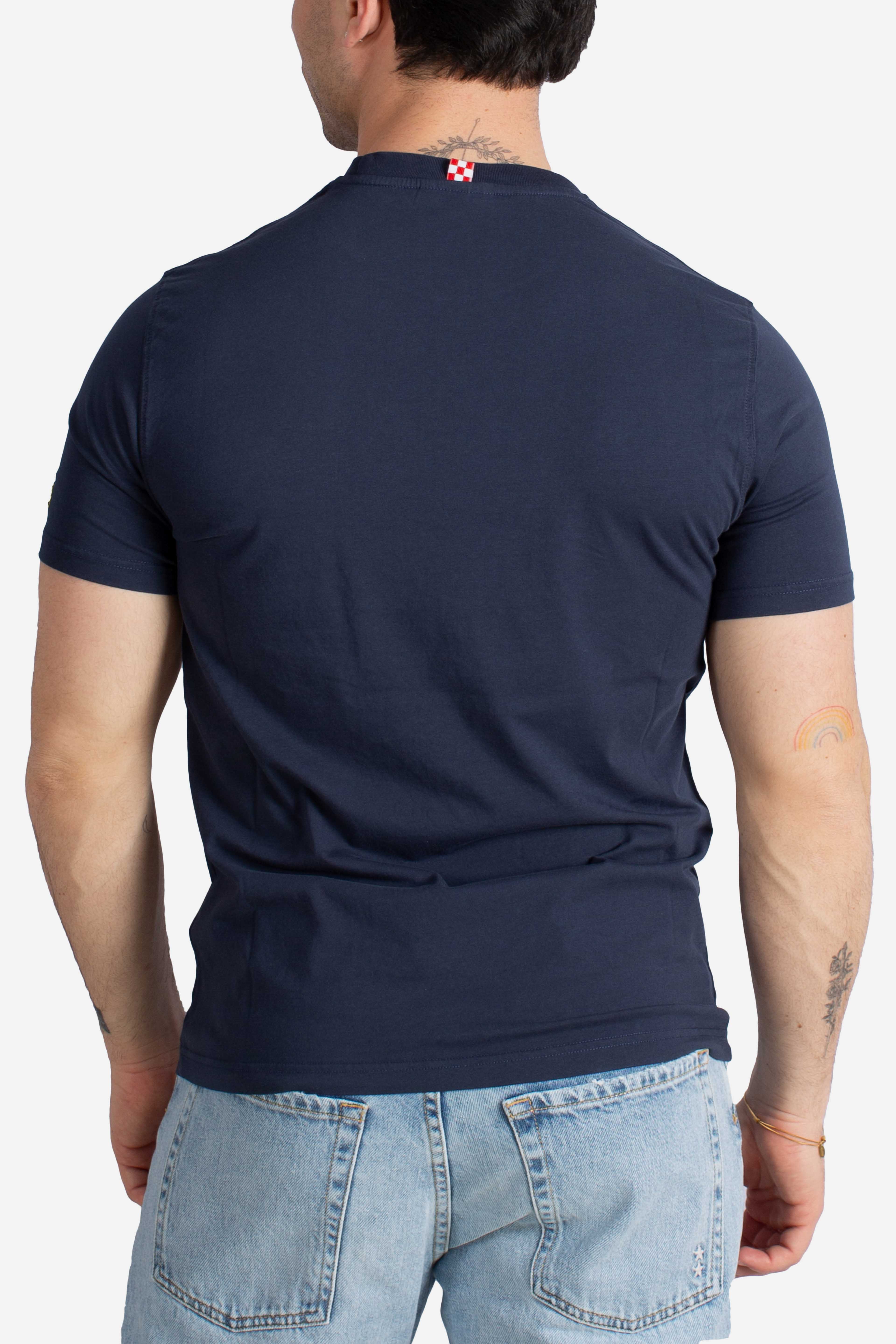 T-shirt Portofino blu save money for gin