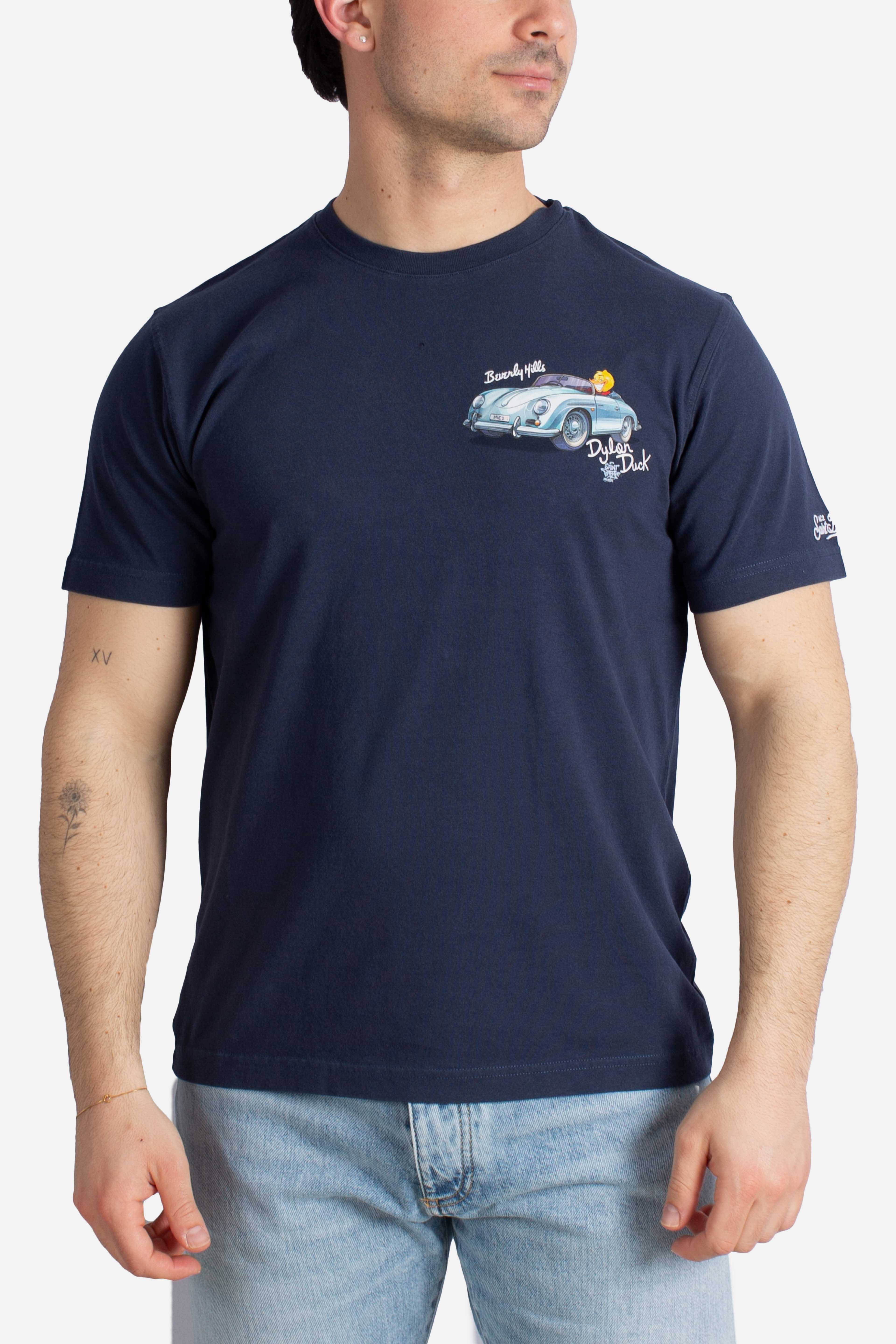 T-shirt Portland blu Dylan Duck