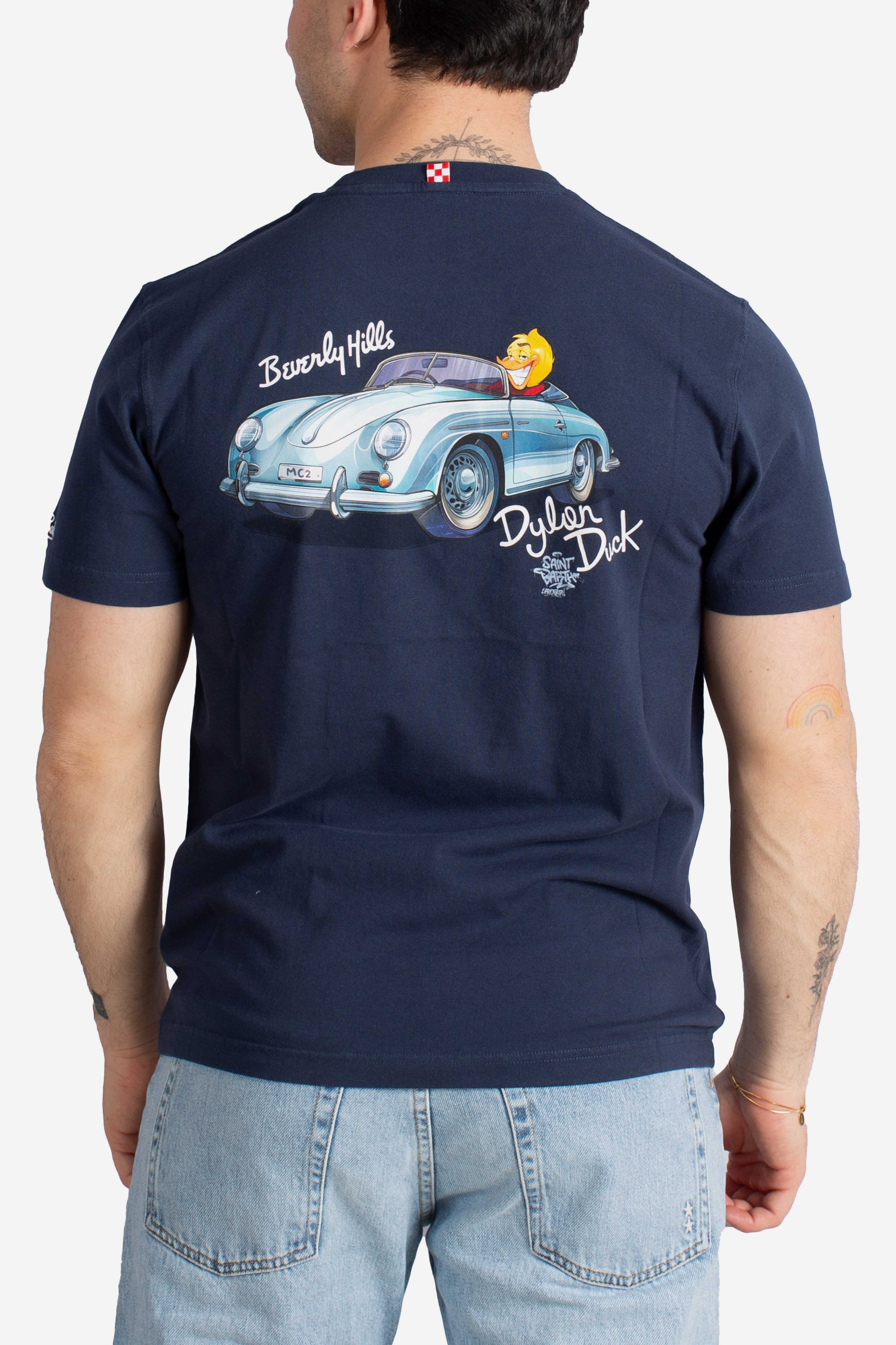 T-shirt Portland blu Dylan Duck