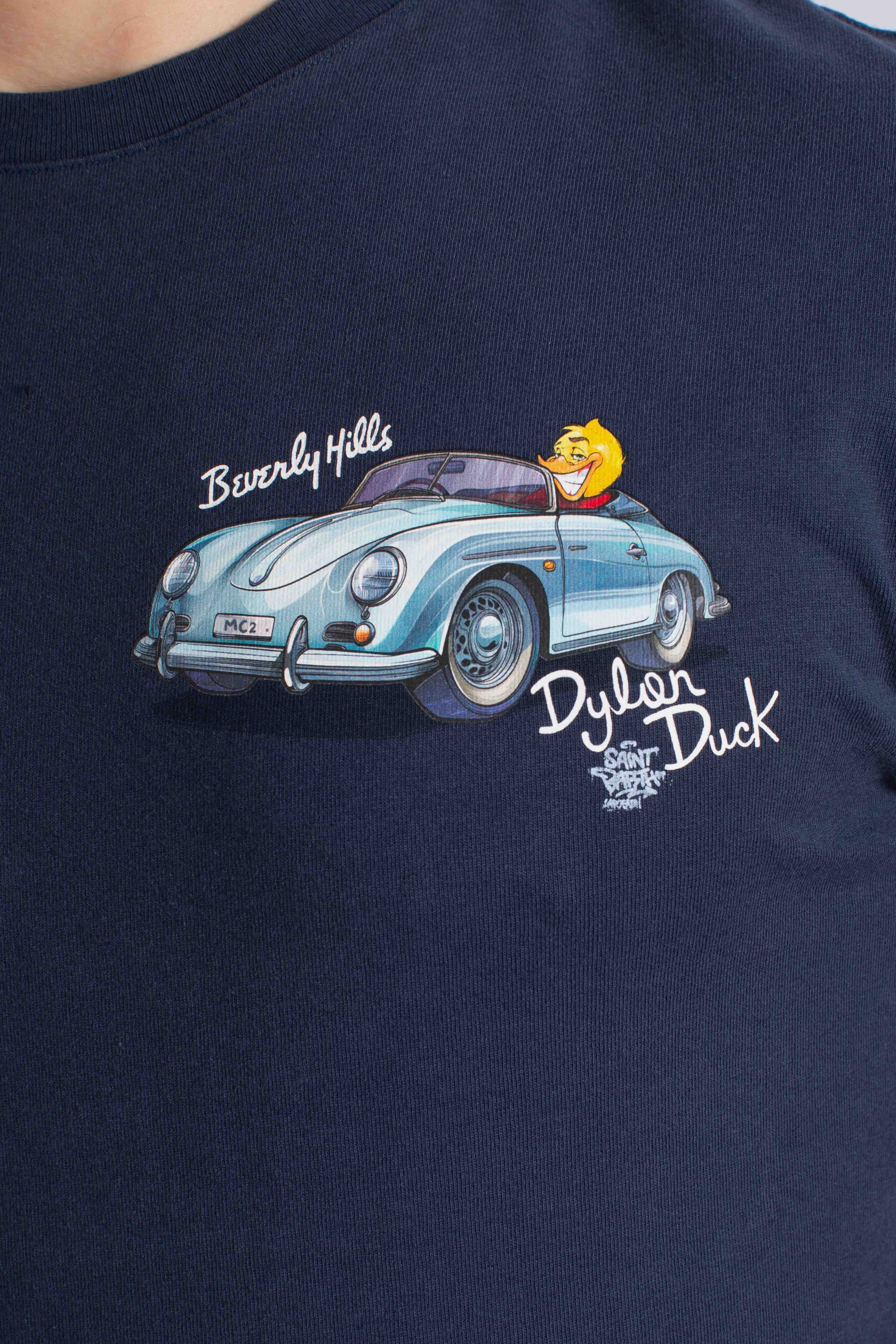 T-shirt Portland blu Dylan Duck