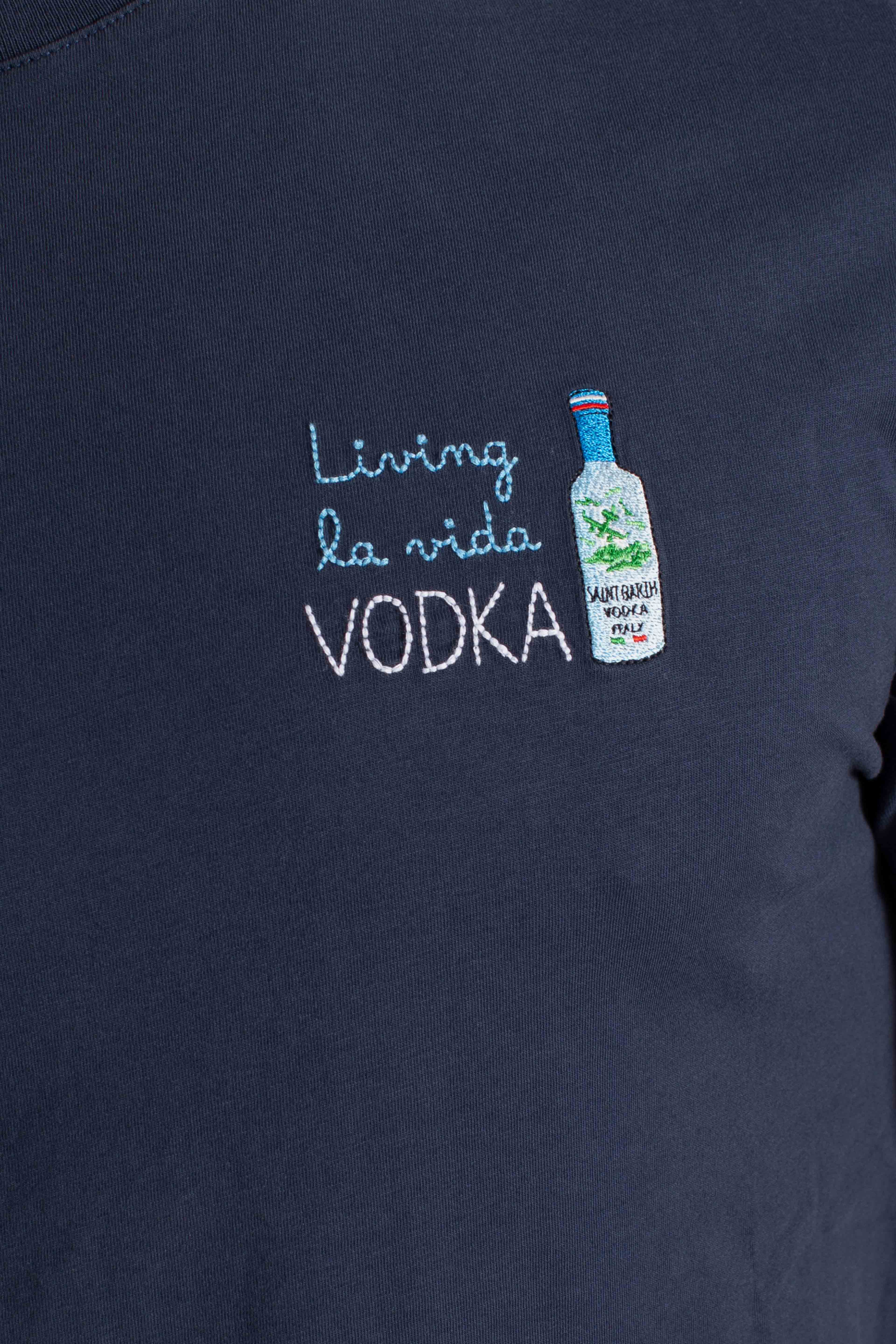 T-shirt Portofino blu Living la vida VODKA