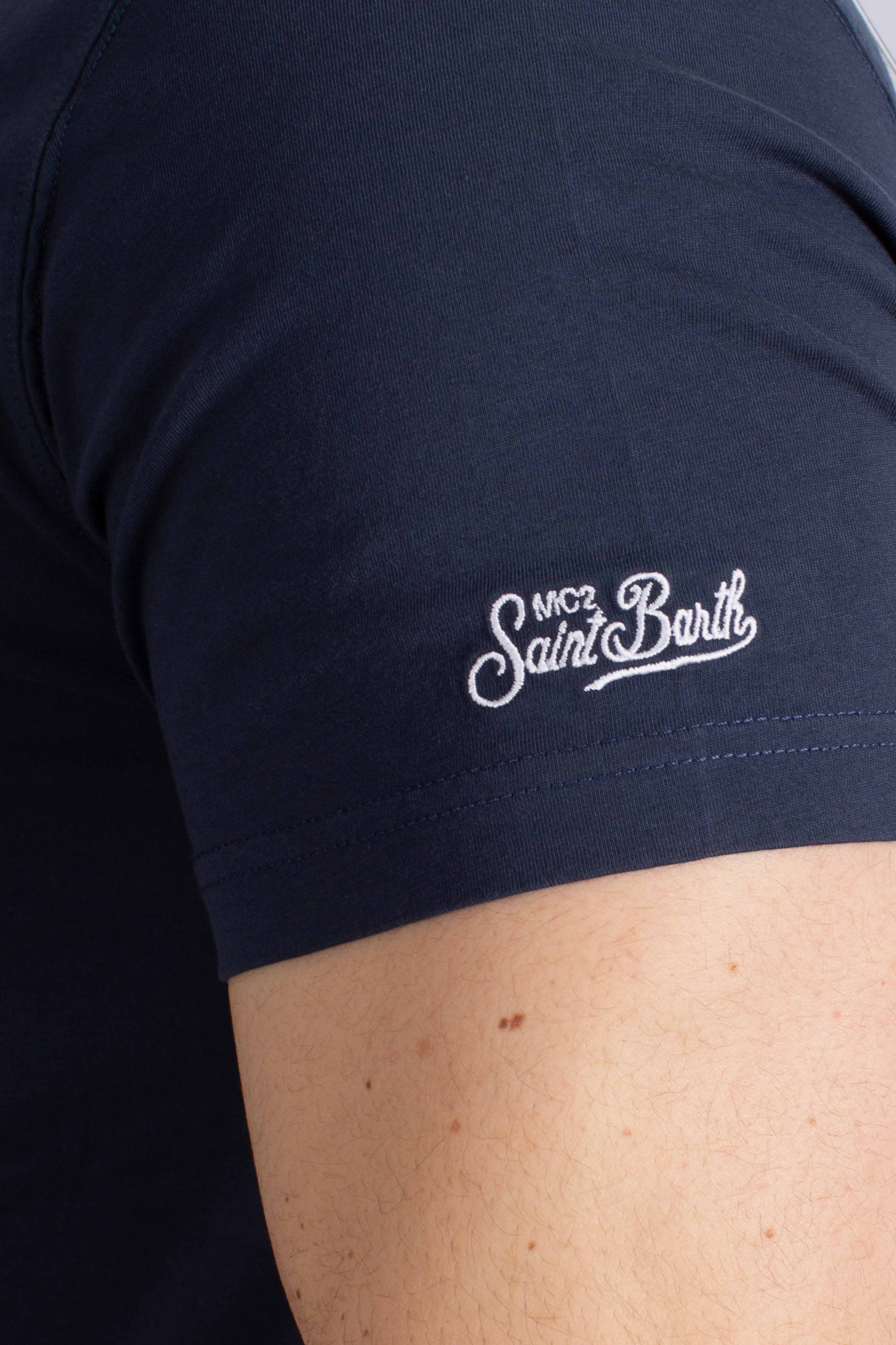 T-shirt Portofino blu Living la vida VODKA