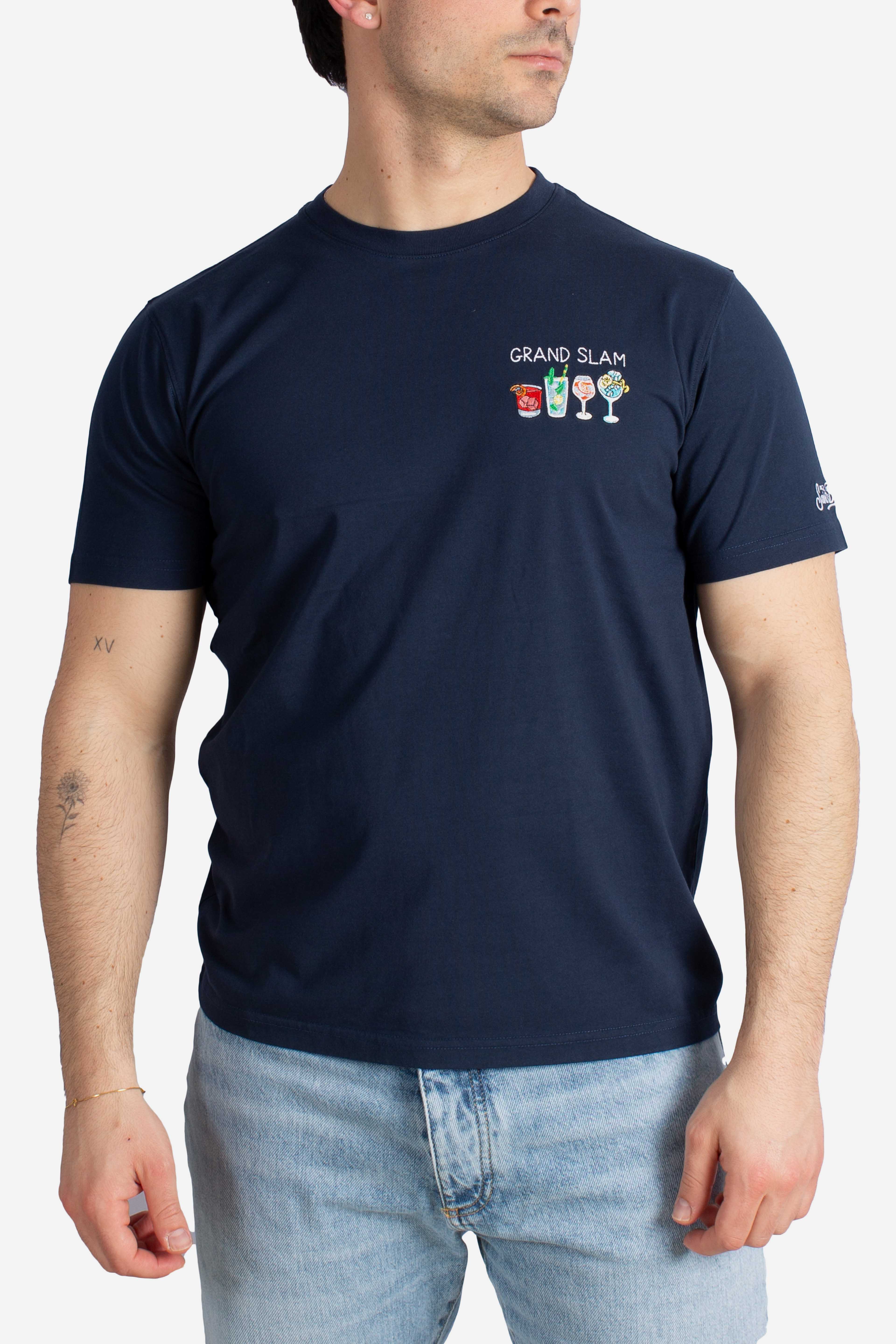 T-shirt Portofino blu grand slam