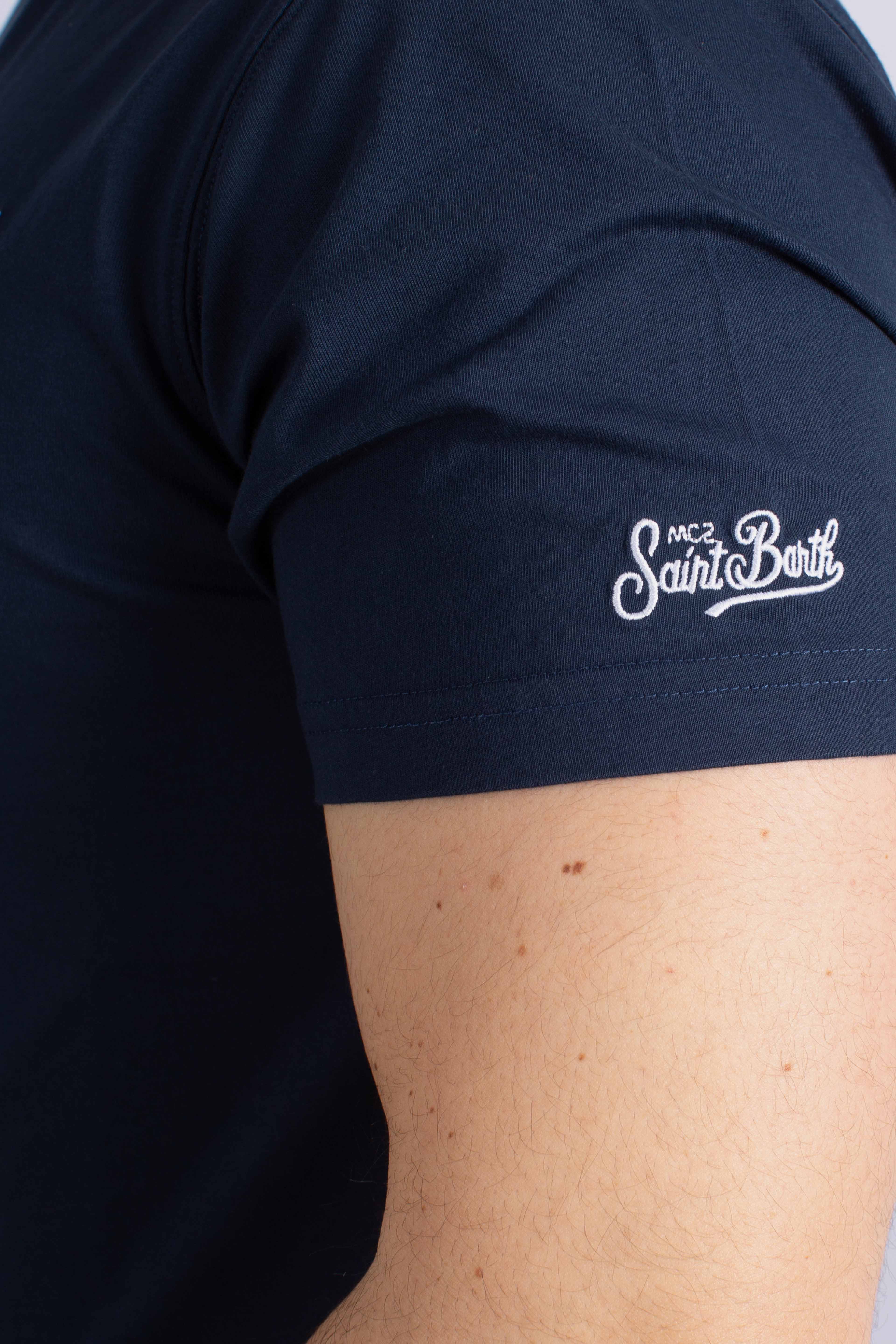 T-shirt Portofino blu grand slam