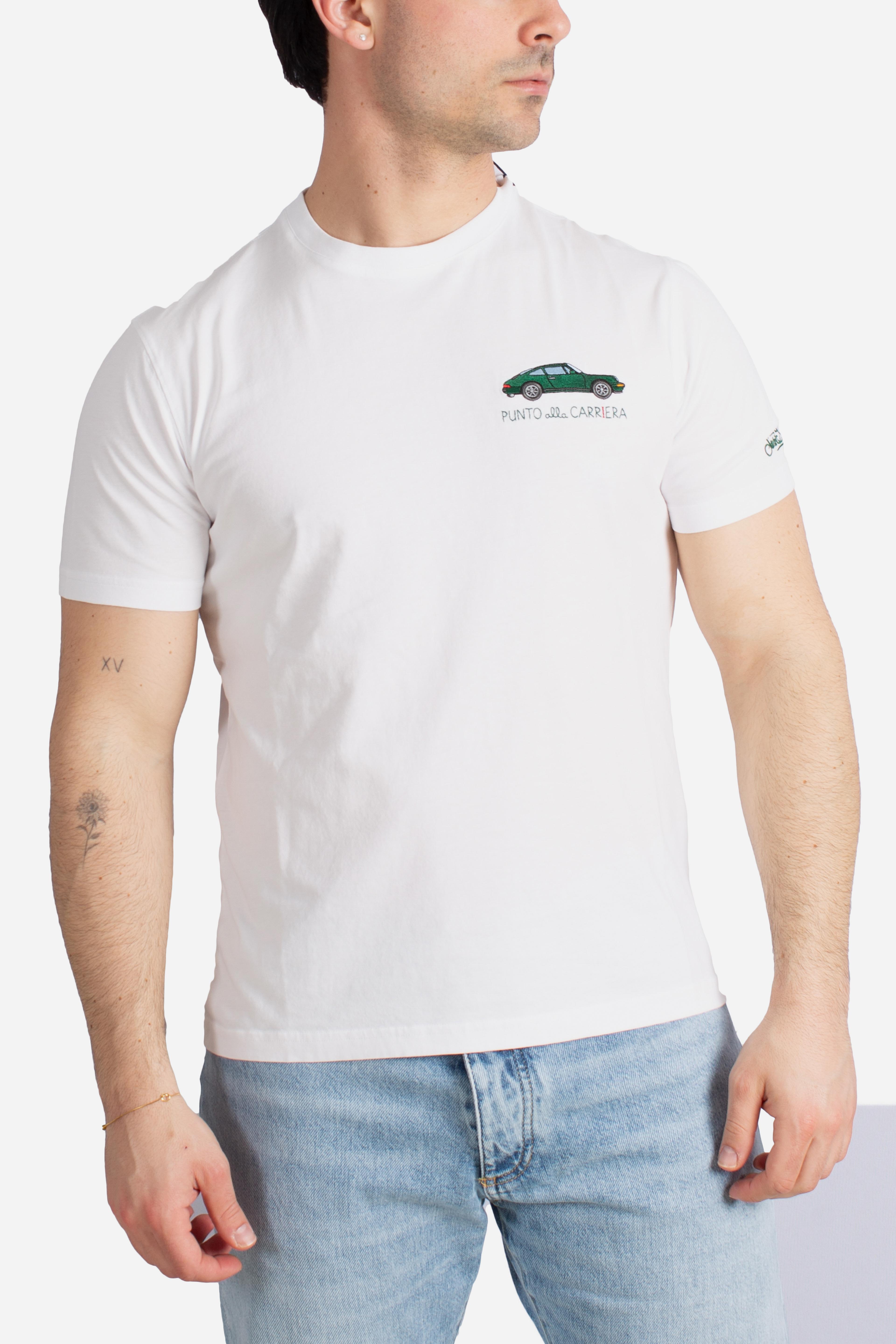 T-shirt Portofino white carriera car