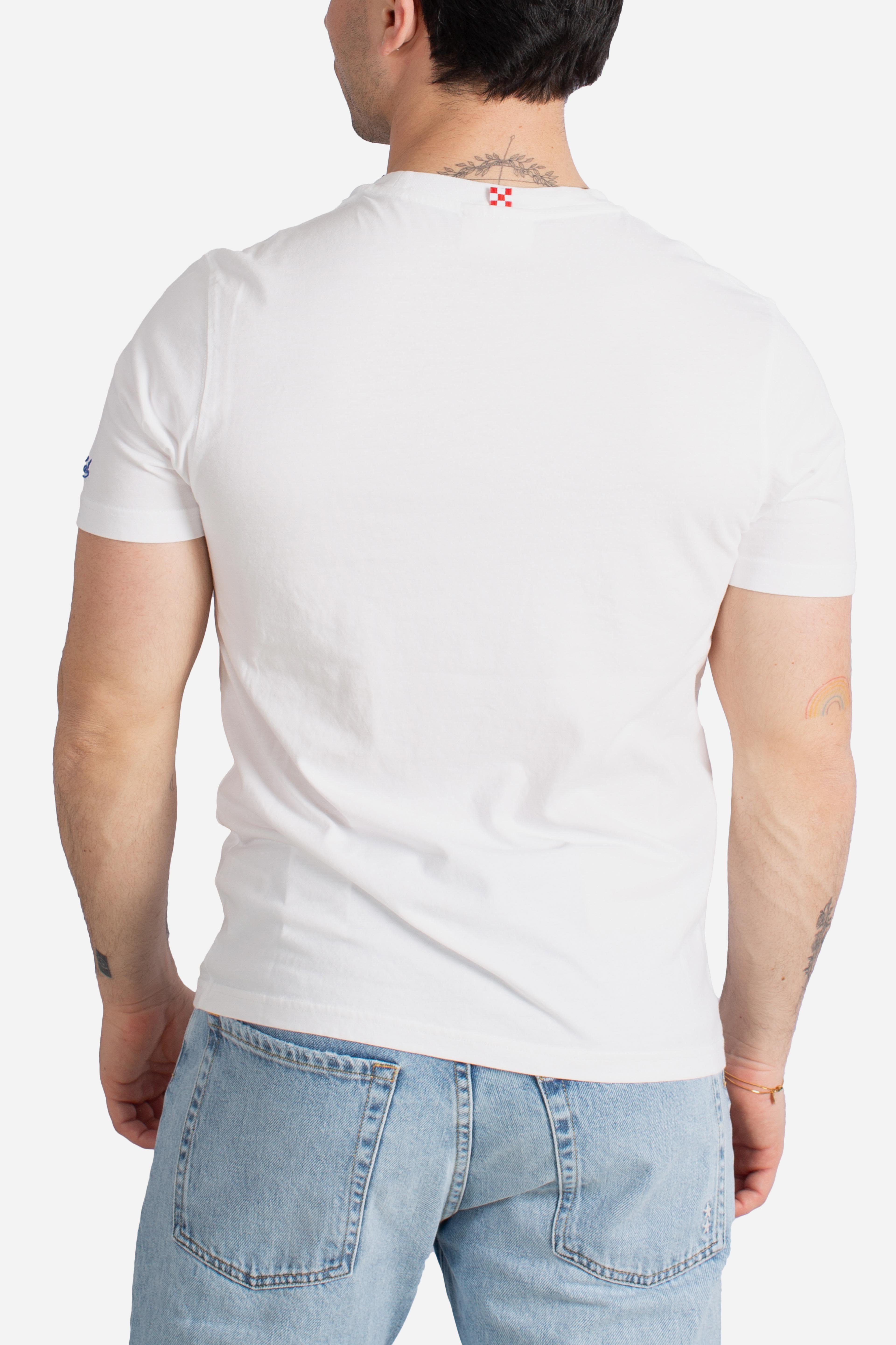 T-shirt Portofino white rum & cola watch