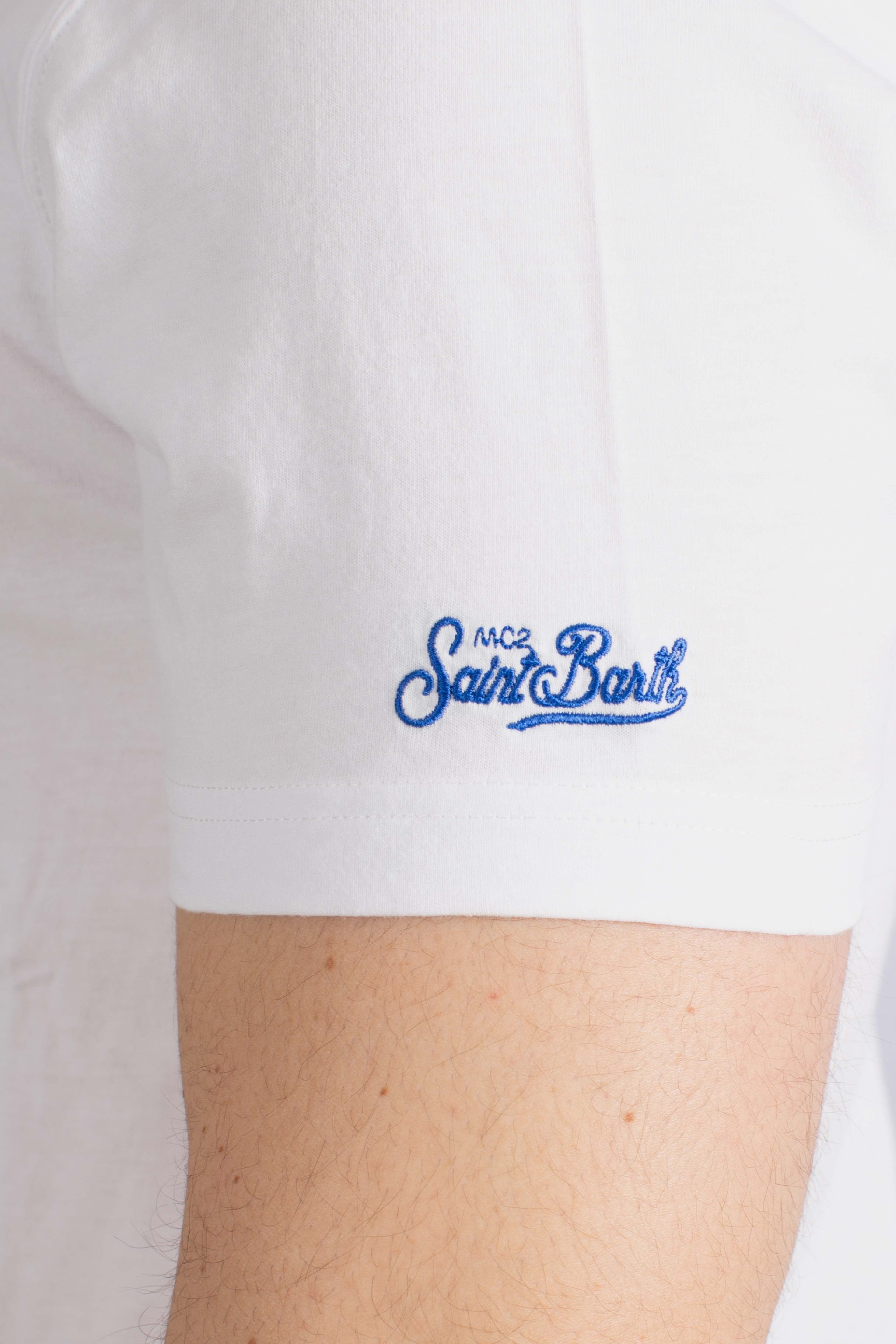 T-shirt Portofino white sto una bomba