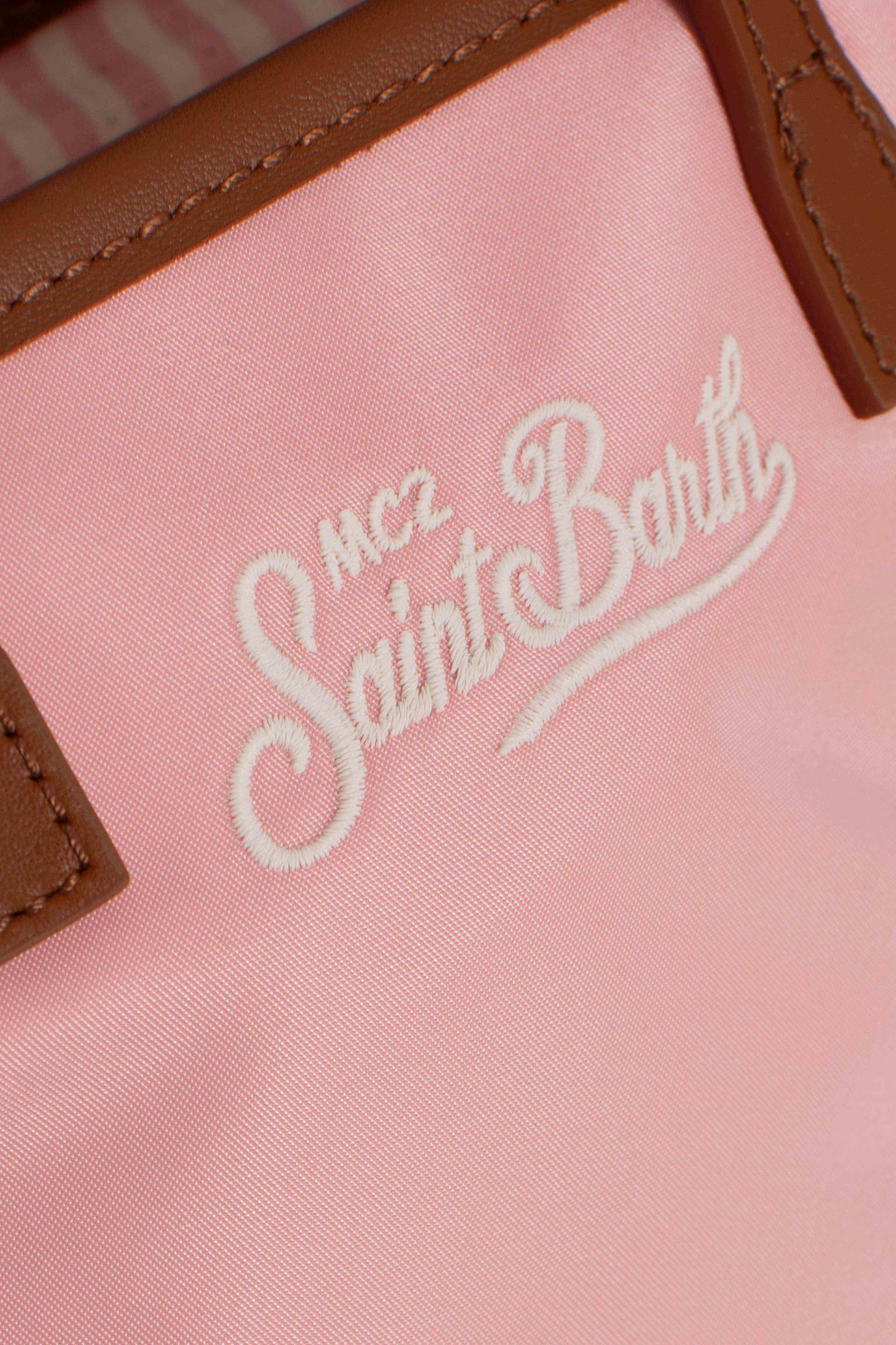 City bag mini nylon pink