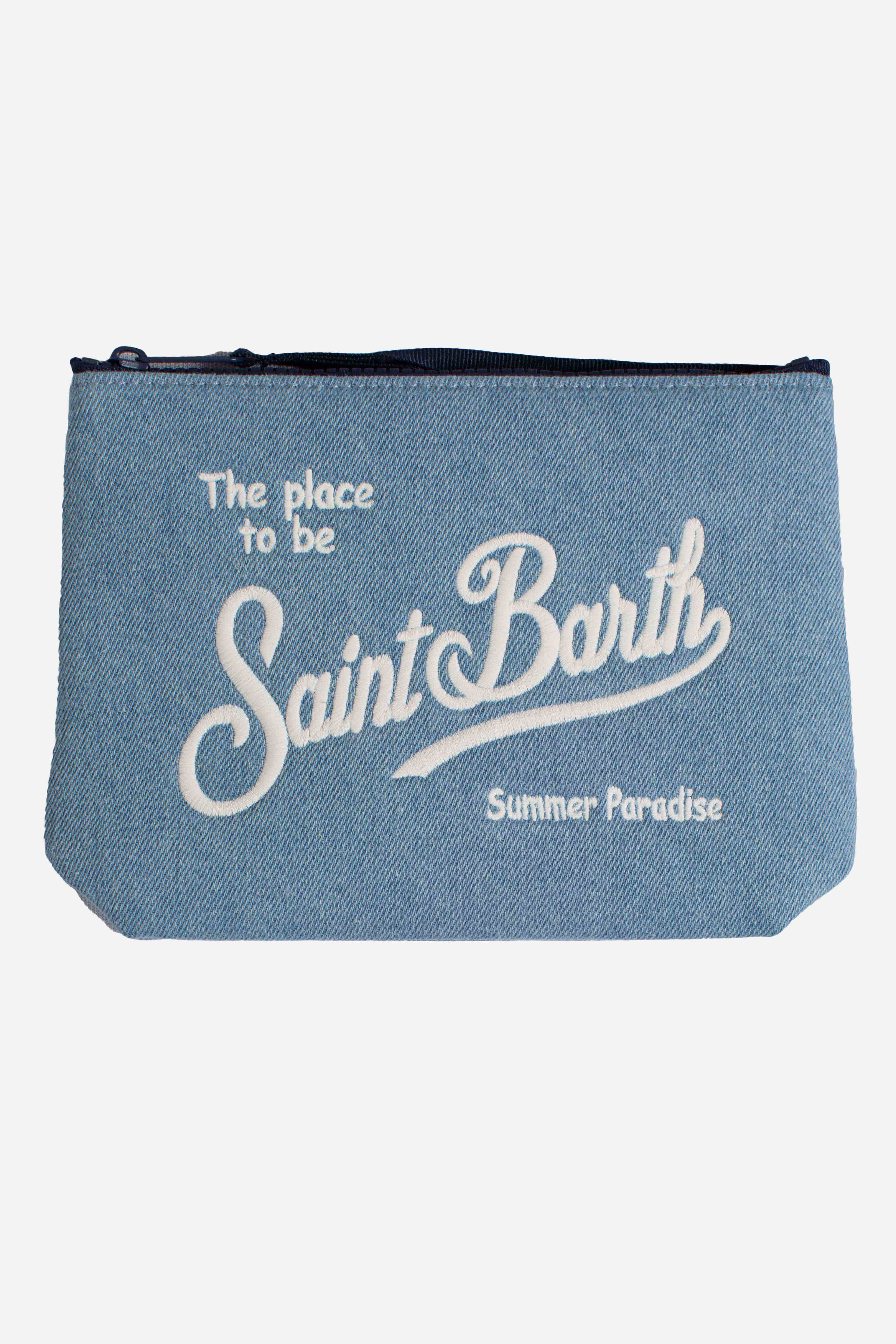 Pochette Aline in denim light