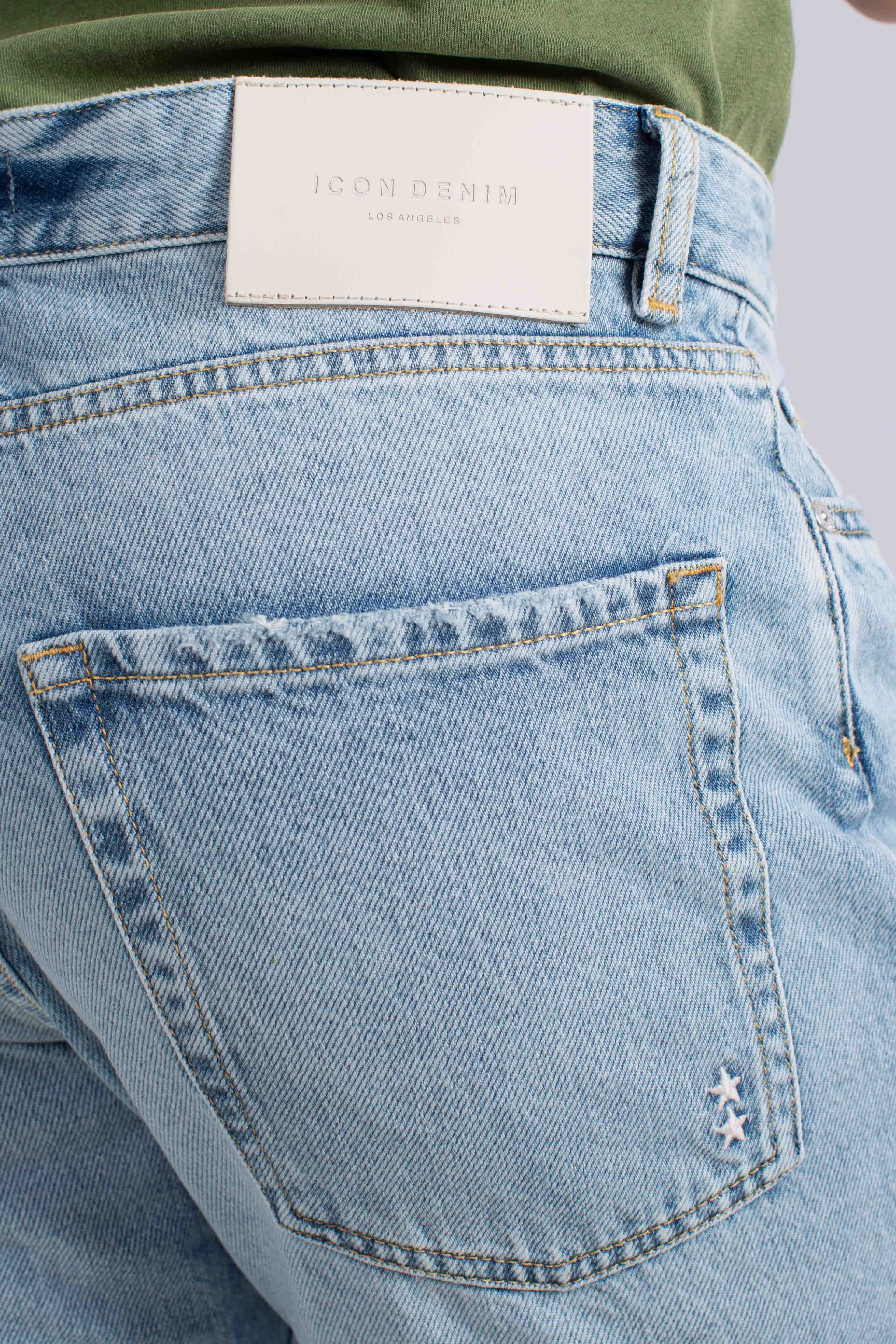 Jeans Icon Denim Josh in denim lavaggio chiaro