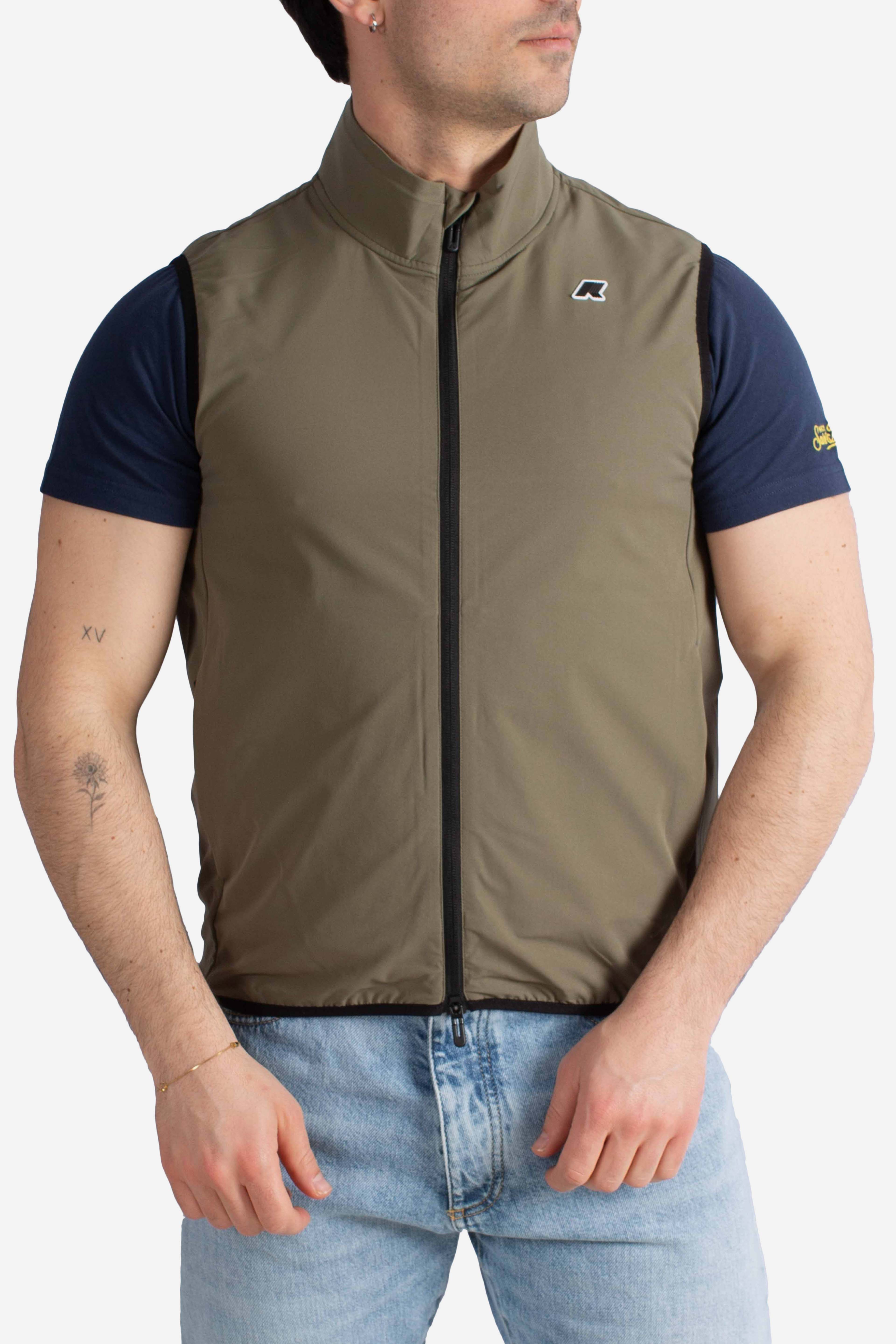 Gilet Flaner travel green lichen