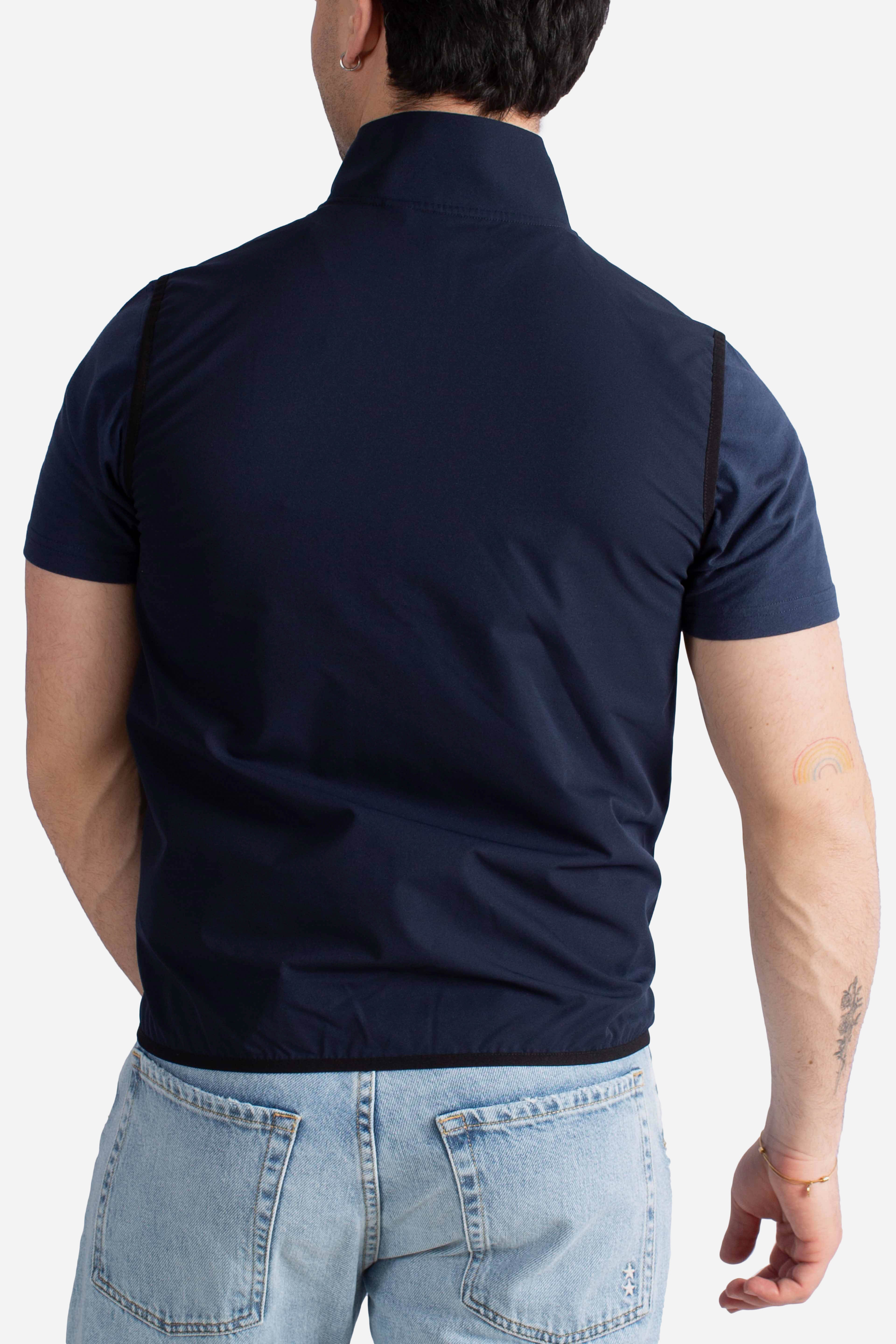 Gilet Flaner travel blue depth