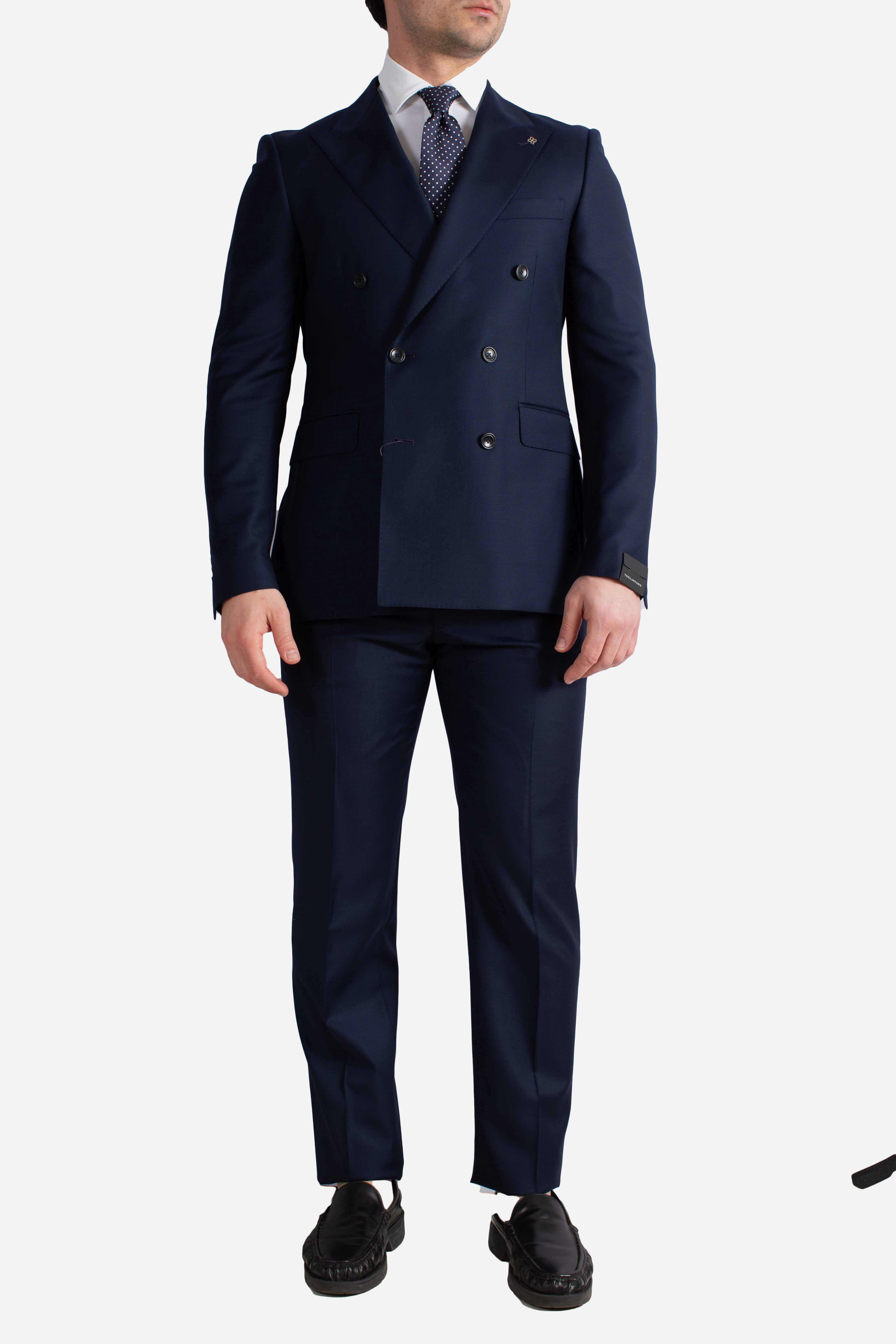 Abito Bruce Tagliatore doppiopetto blu navy