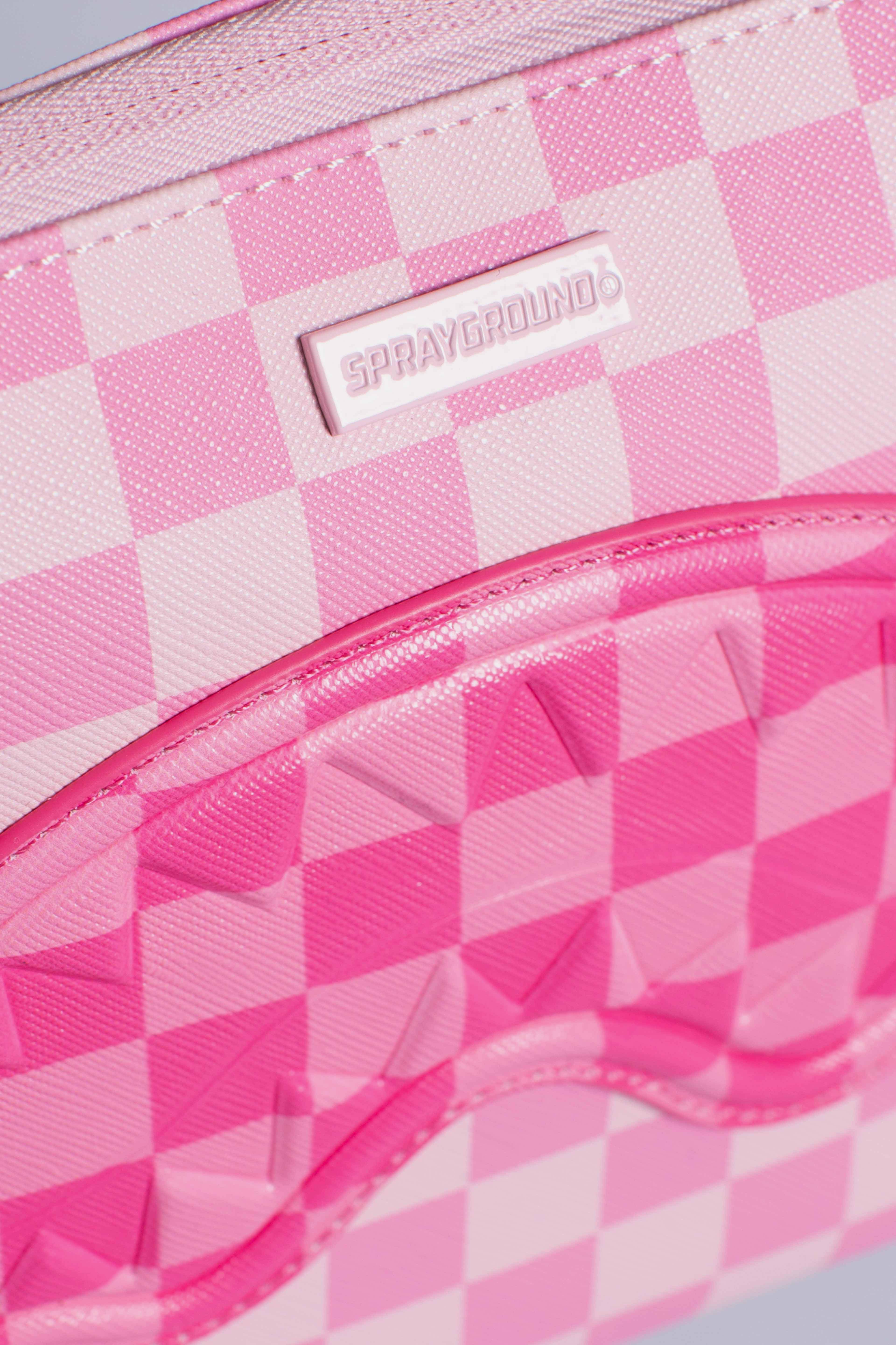 Pochette pink sip patch crossbody