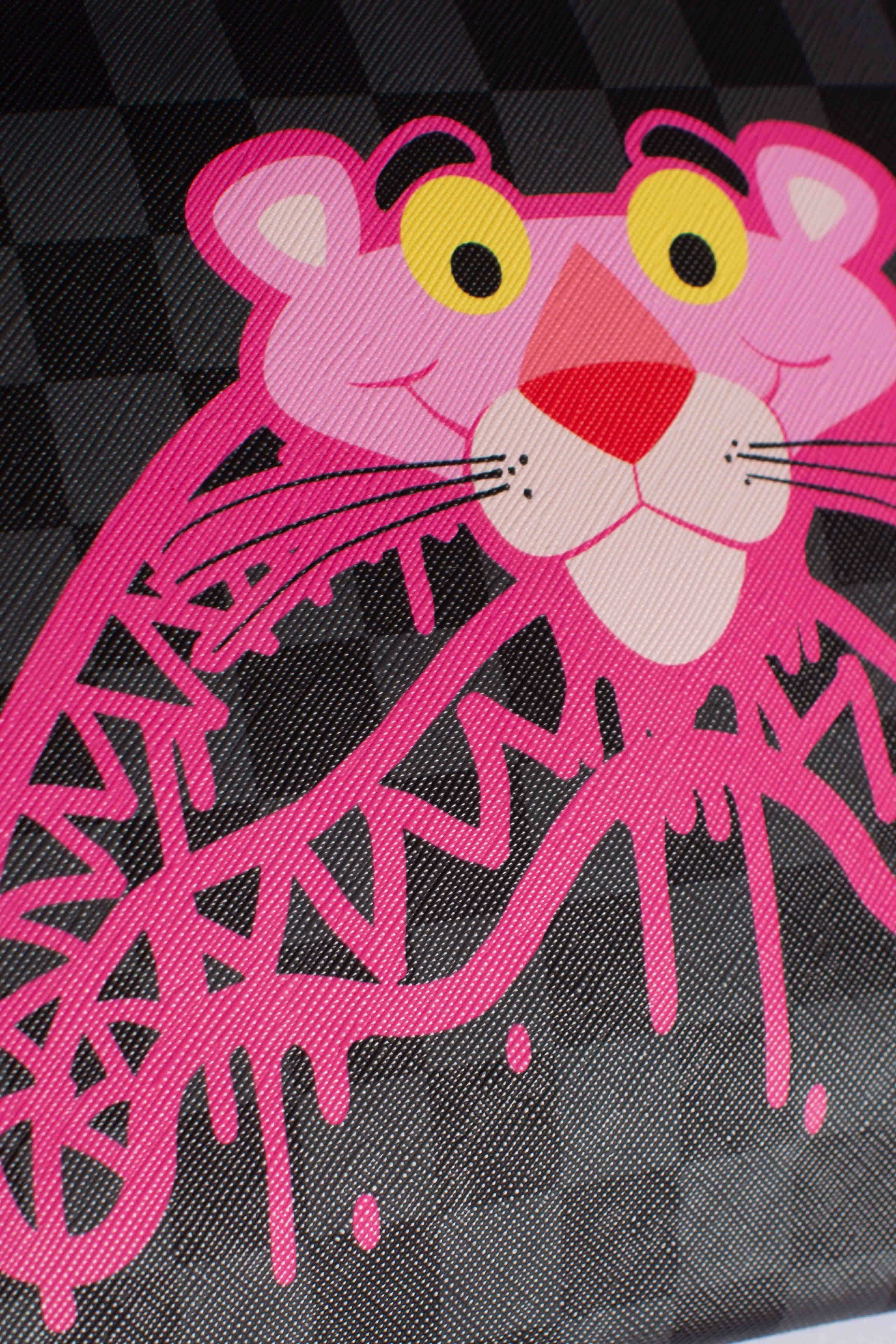 Pochette pink panter drippy diamonds crossbody