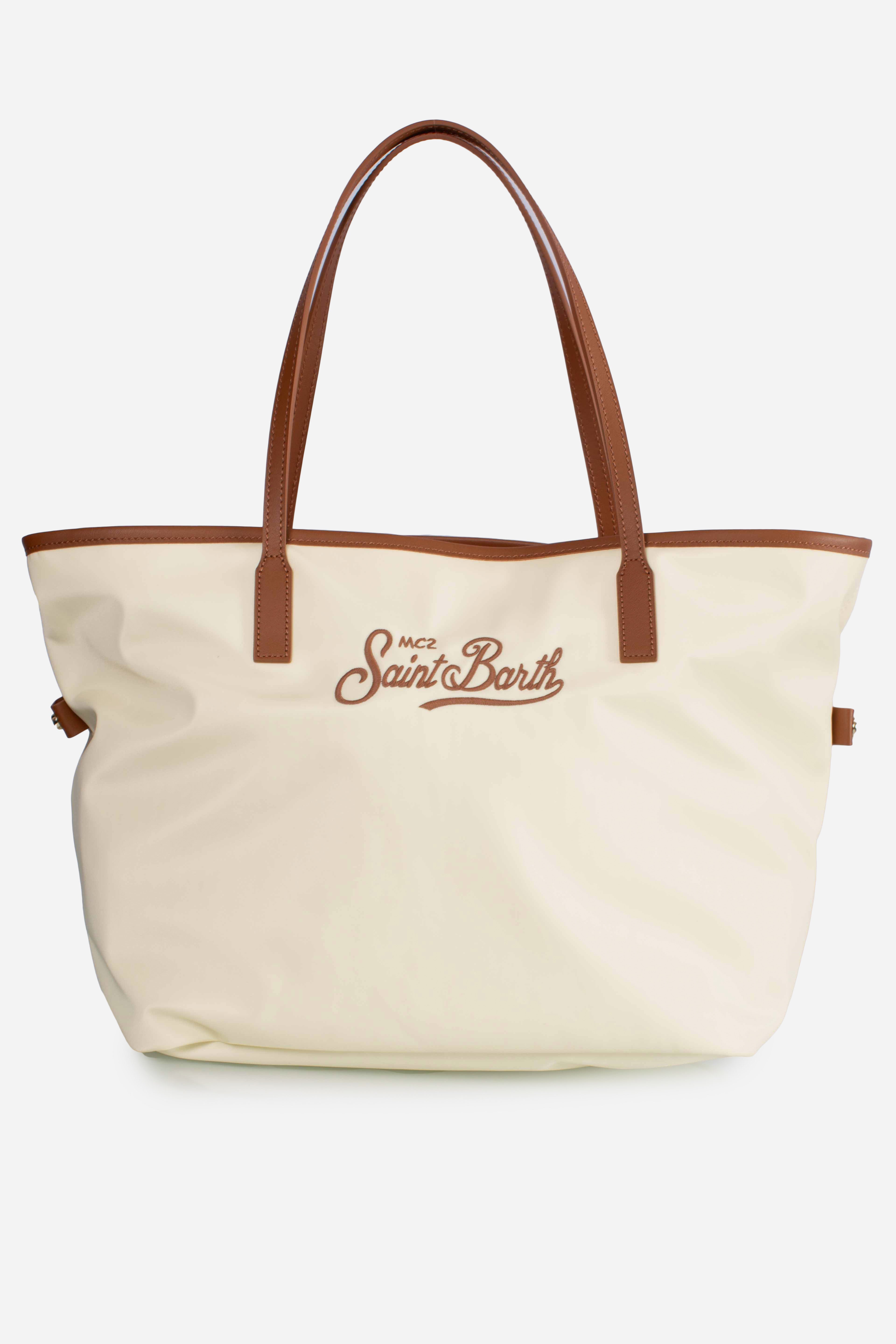 City bag in nylon yellow